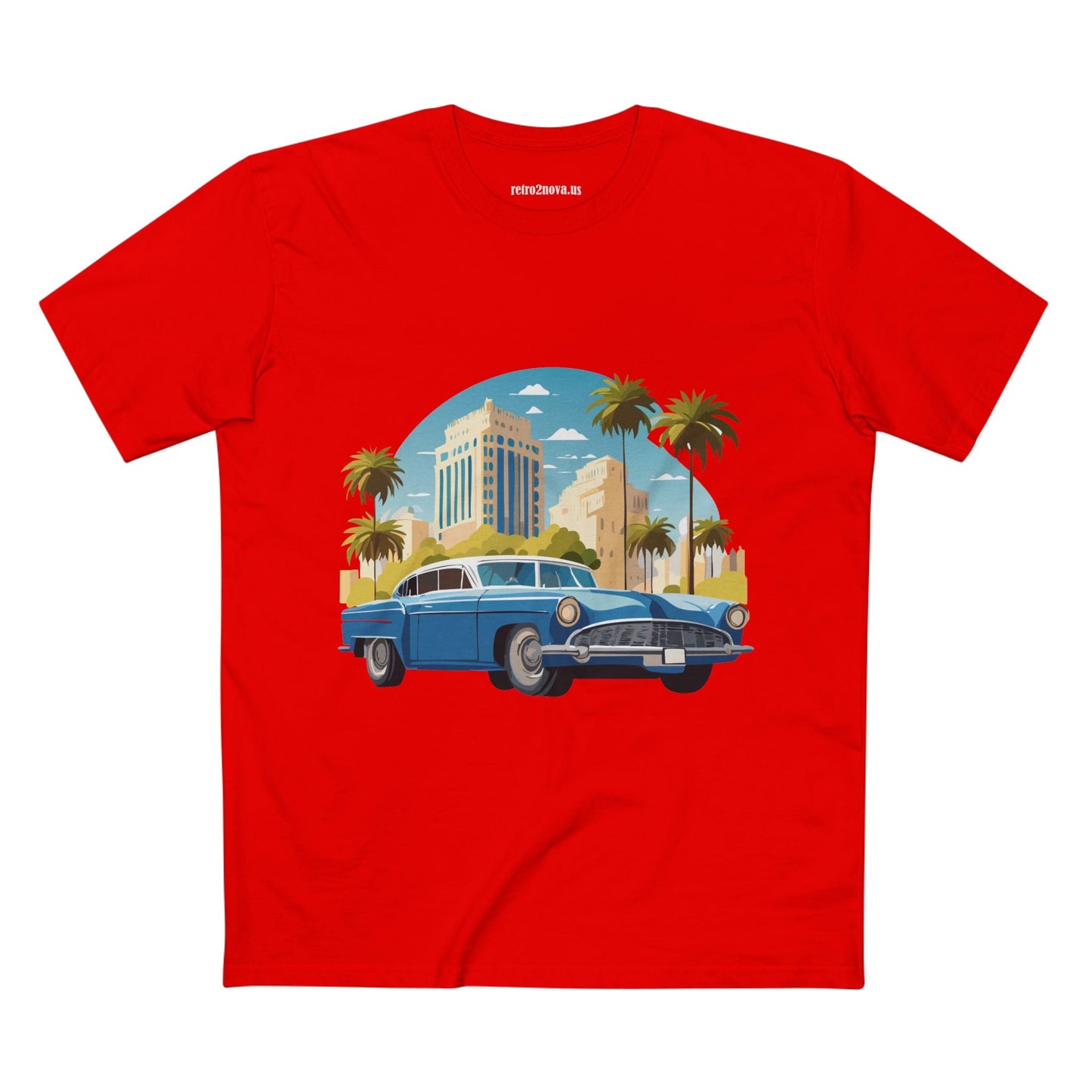 Retro Car Shirt Unisex Vintage Car Tee With Original Artwork RC23 Premium Cotton