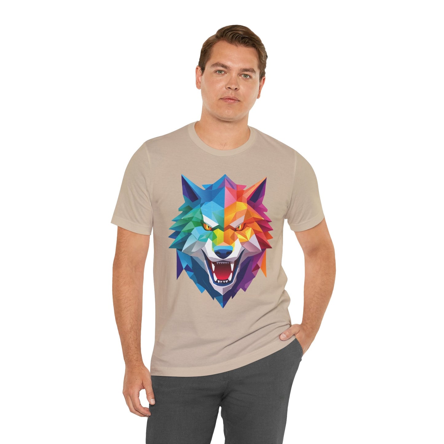 Unisex Animal Shirt Art Design Tee With Animals Wild Animals Shirt Short Sleeve