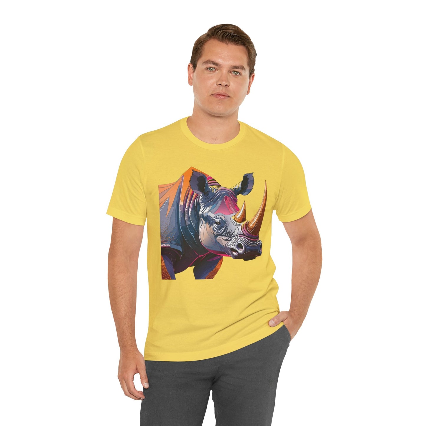 Unisex Animal Print Tee Shirt Featuring Wild Animals Art Design For Everyday Wear
