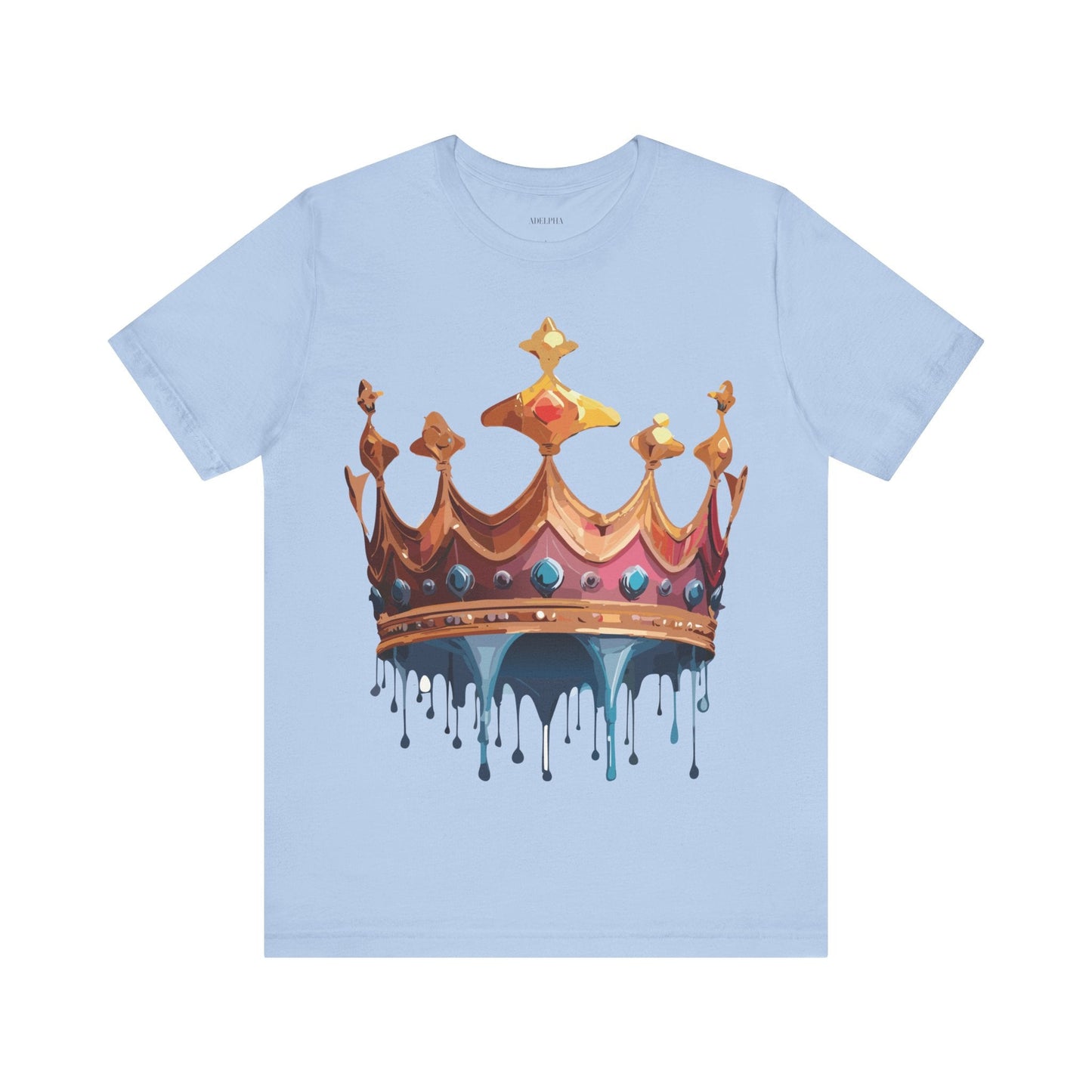 Adelpha Crown Graphic Tee Unisex Short Sleeve Jersey Art Shirt Vintage Inspired