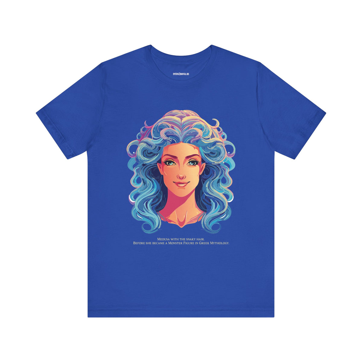 Goddess Graphic Unisex Cotton Bella+Canvas Tee with Medusa
