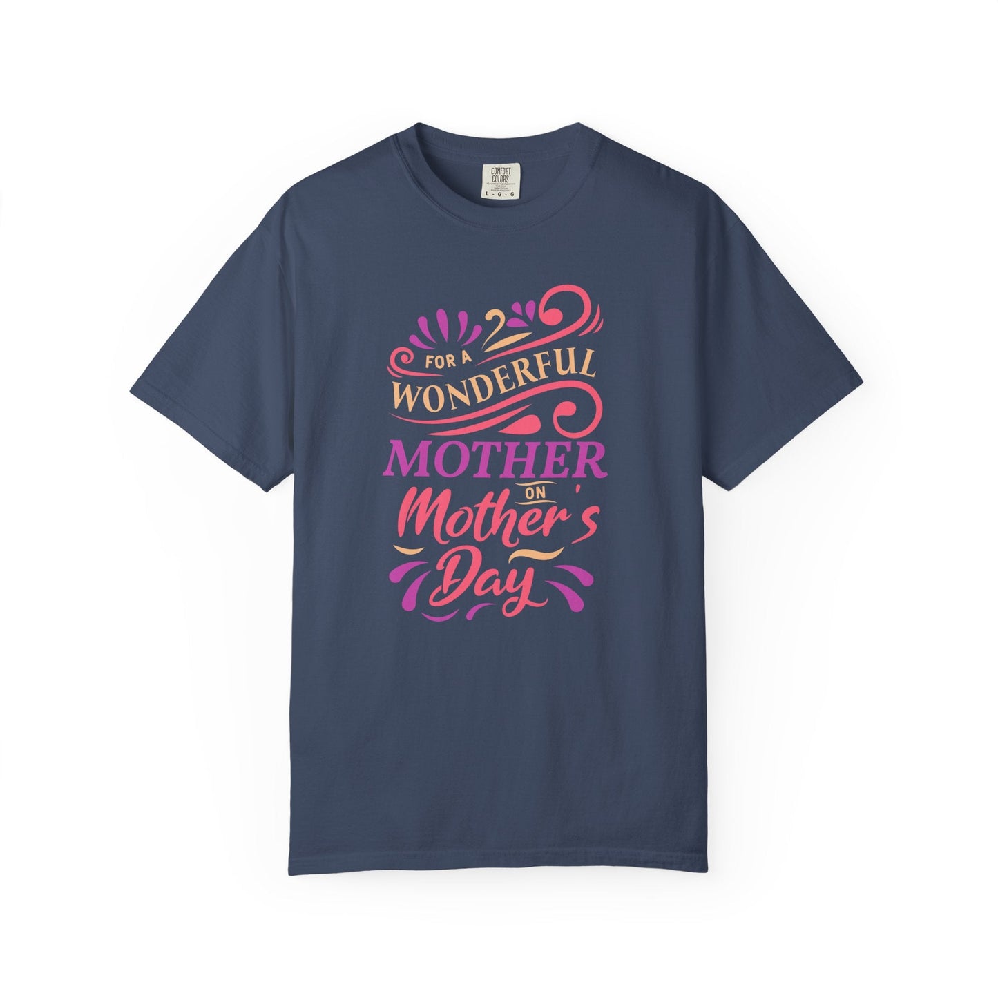 Mom T-shirt Mother's Day Mama Tee Unisex Comfort Colors Garment-Dyed Cotton h18