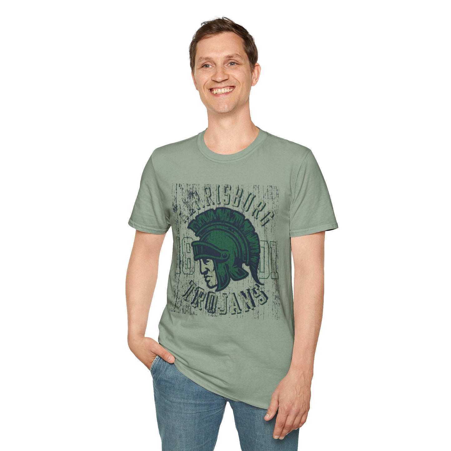Unisex Gildan Softstyle 64000 Art Design Graphic T Shirt With Artwork Print For Everyday Wear
