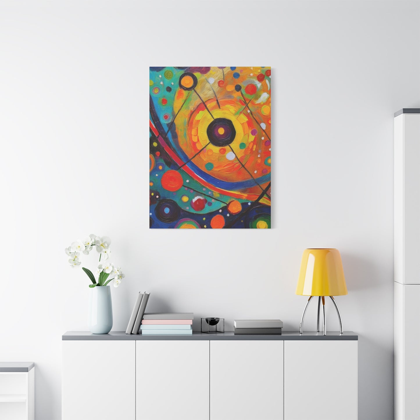 Abstract Oil Painting Print Canvas 20x24,20x30,24x30 24x32,24x36,30x40 32x48,36x48,40x60 Pine-Wood Inner Frame ABS-133