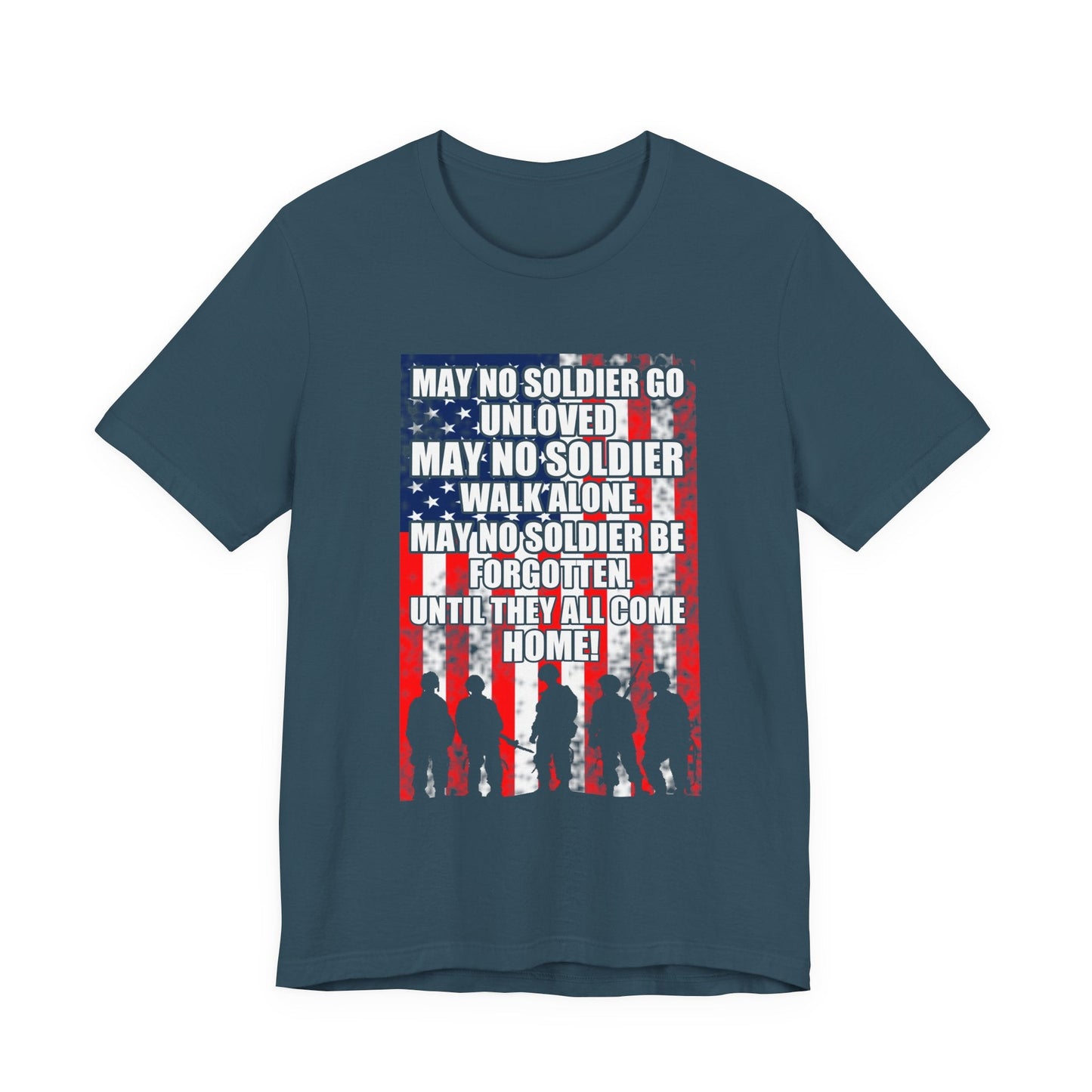 Army Veteran Patriotic Graphic Design Unisex Cotton T-Shirt v49