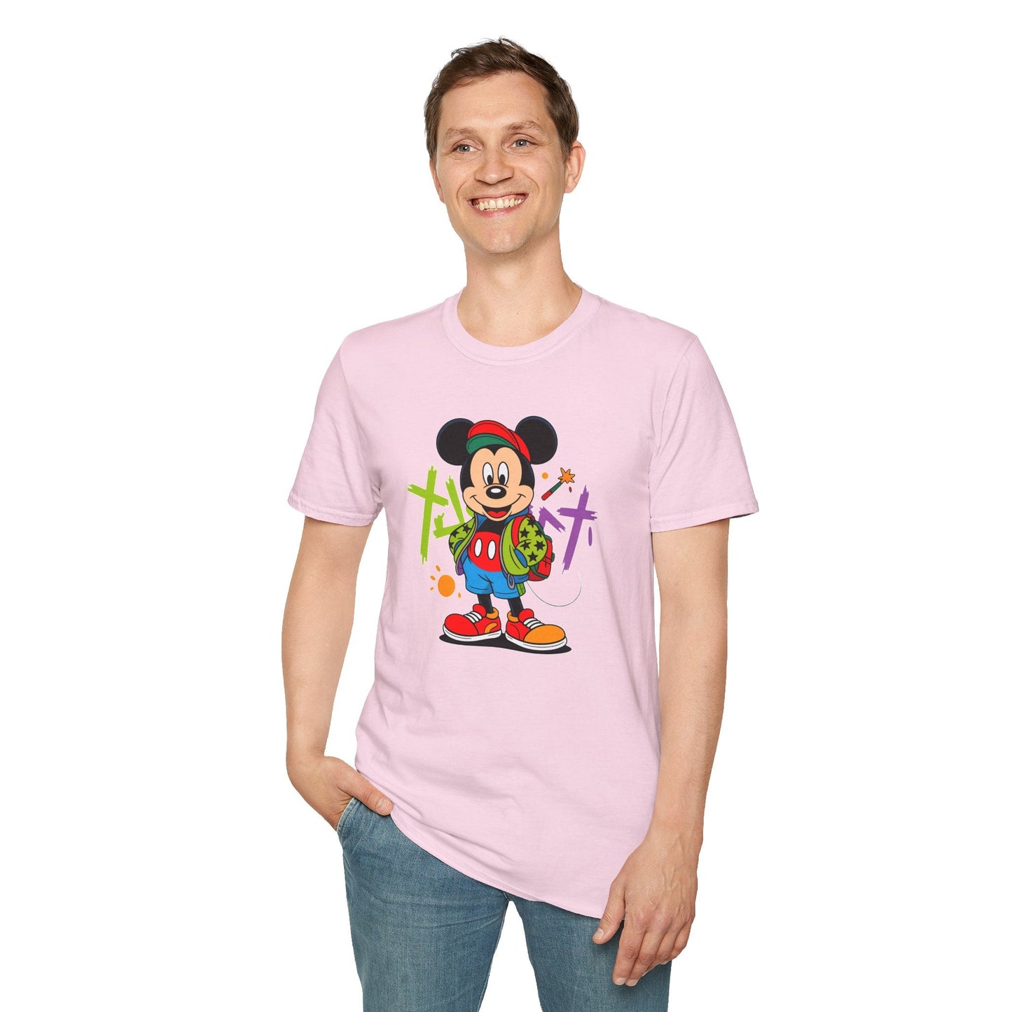 Unisex Cartoon T Shirt With Animation Artwork Funny Animals Tee For Casual Wear Everyday