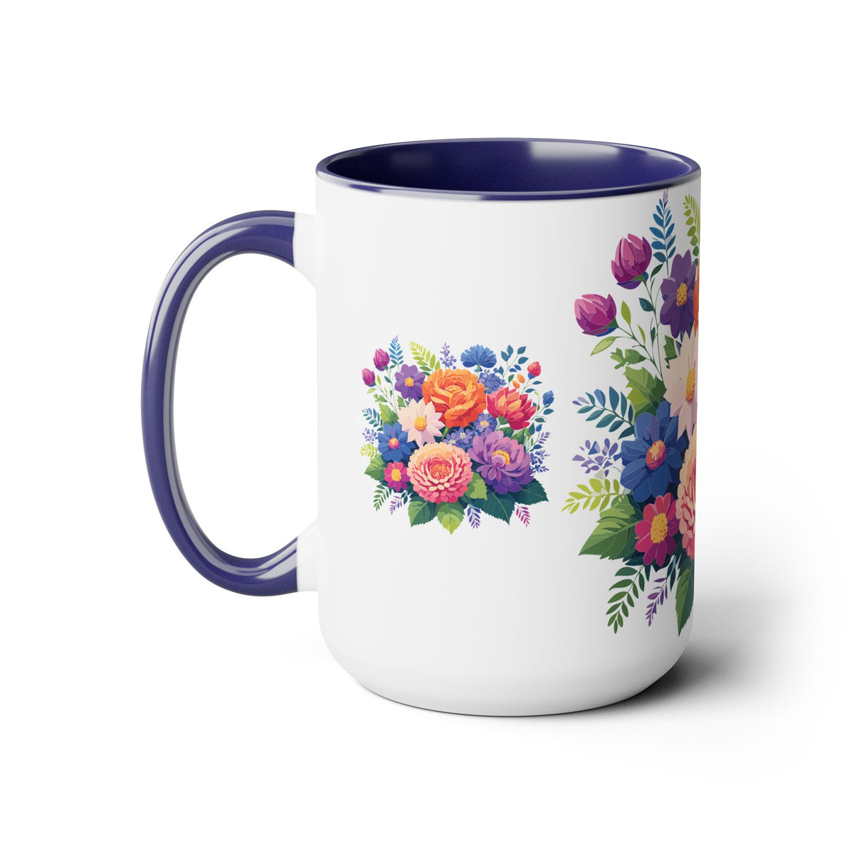 Floral Mug, Floral Cup