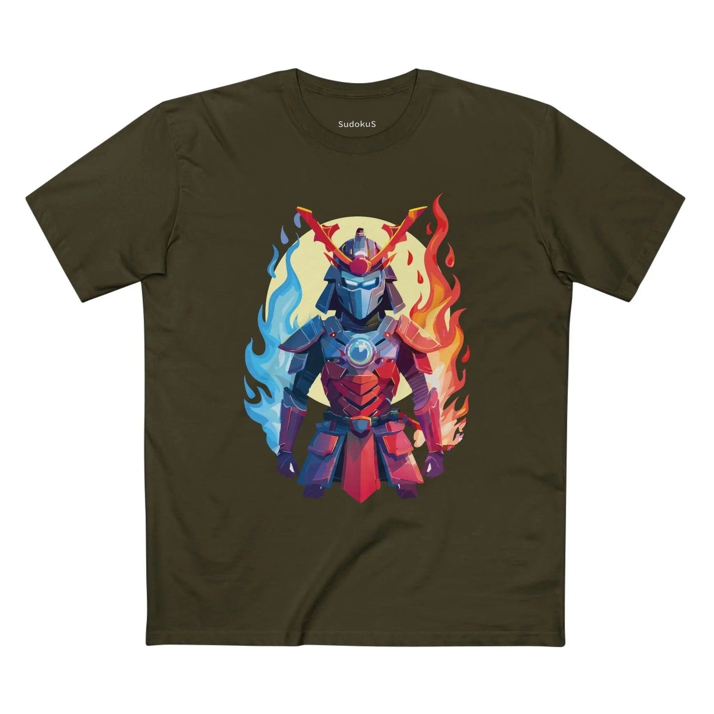 Samurai Graphic Unisex 100 Cotton Staple Tee 25