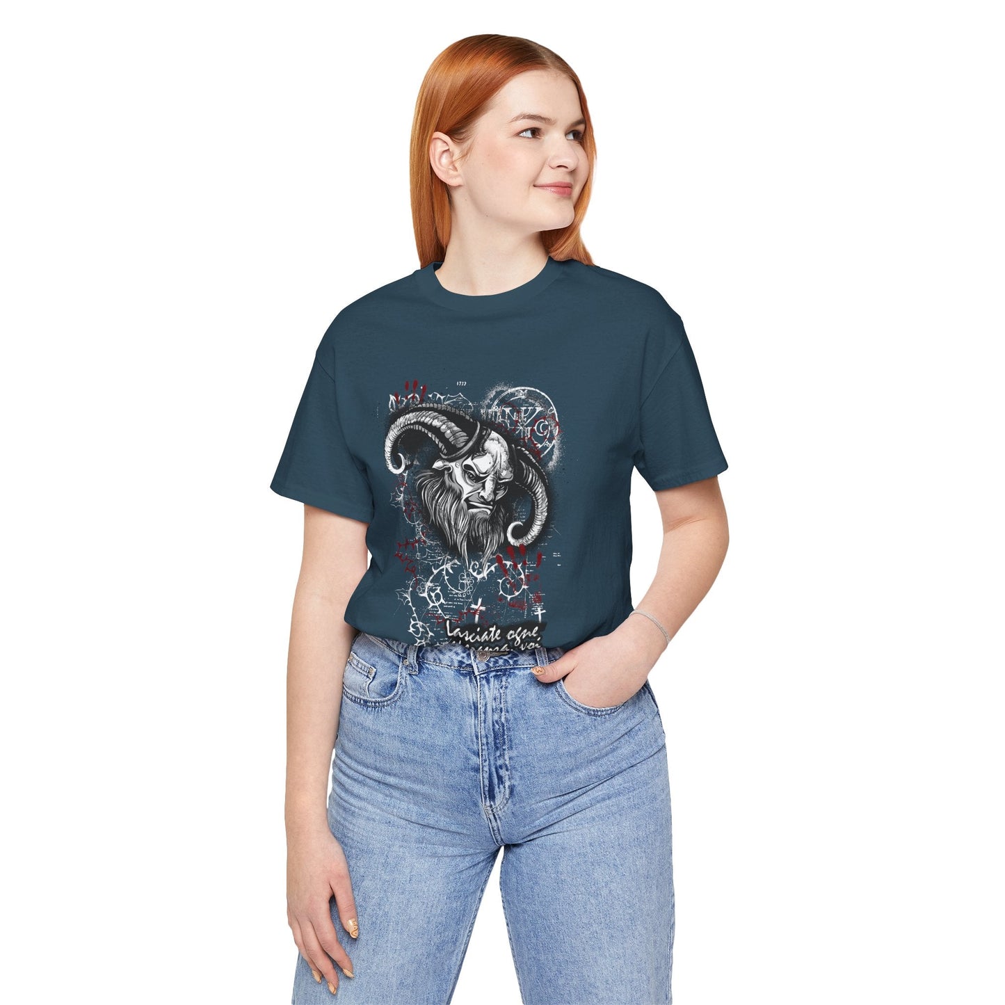 Gothic Graphic Unisex Cotton T-Shirt r14