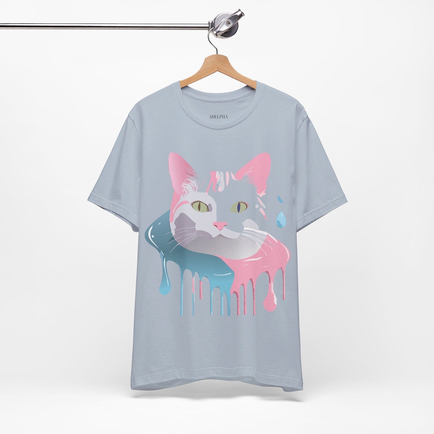 Adelpha Cat Graphic Tee Unisex Short Sleeve Shirt Vintage Inspired Artwork