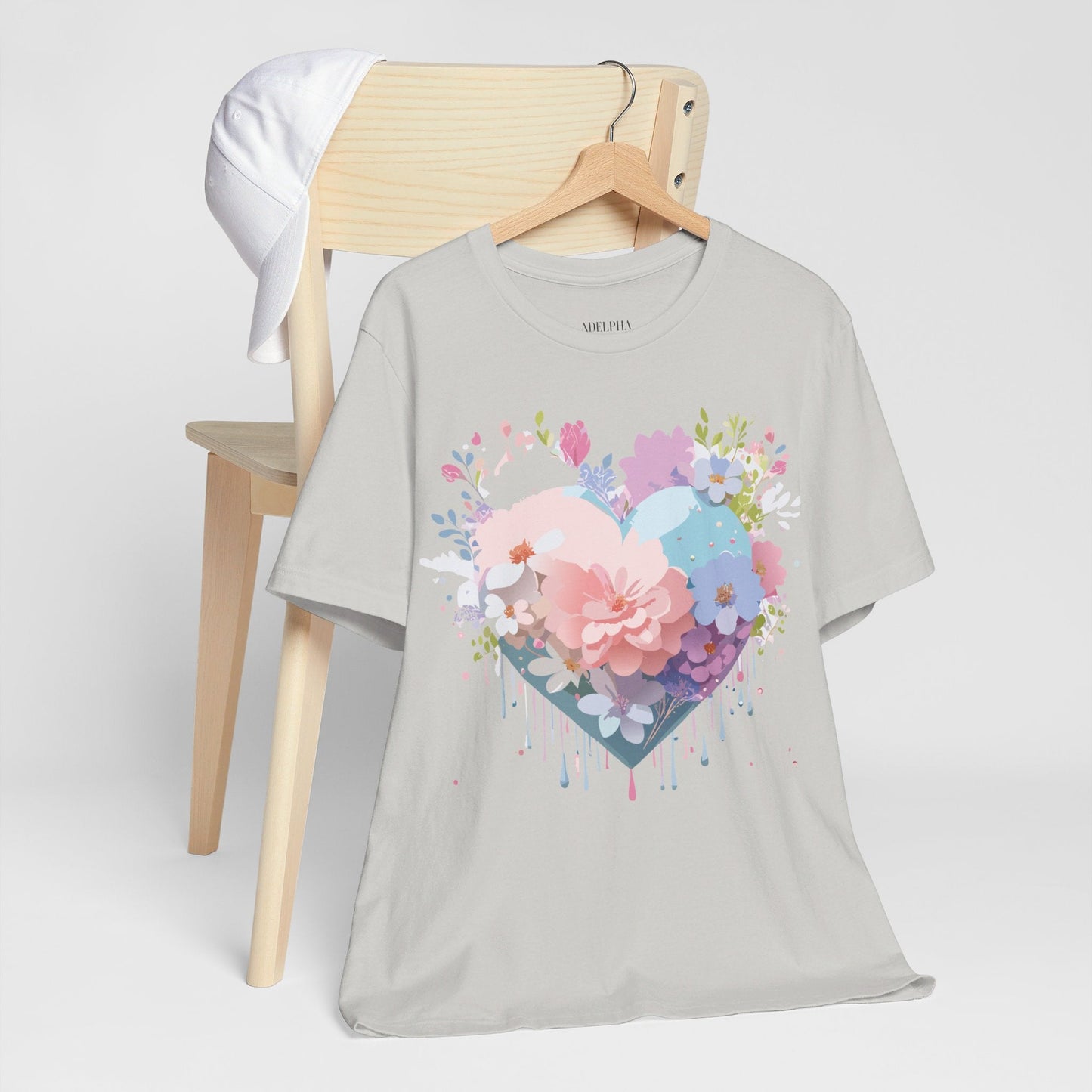 Adelpha Valentine Graphic Tee Unisex Jersey Short Sleeve Vintage Inspired Artwork