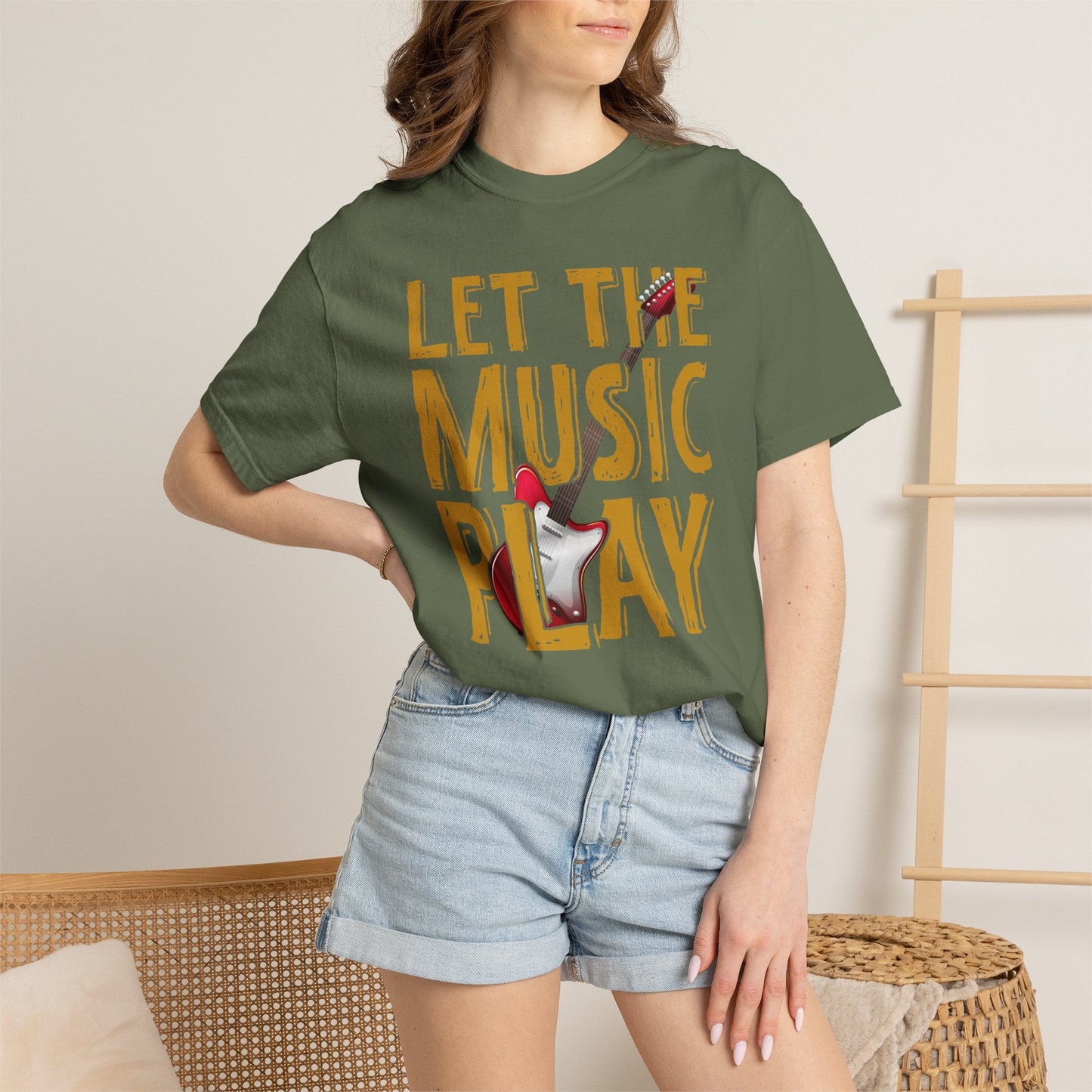 Music Graphic Design Unisex Cotton T-shirt 002
