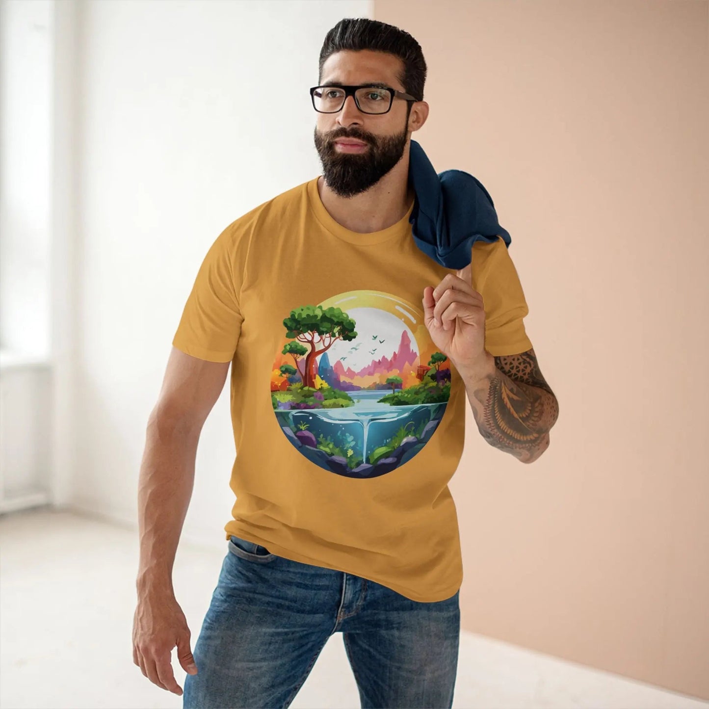 Fantasy Graphic Unisex 100 Cotton Staple Tee 20