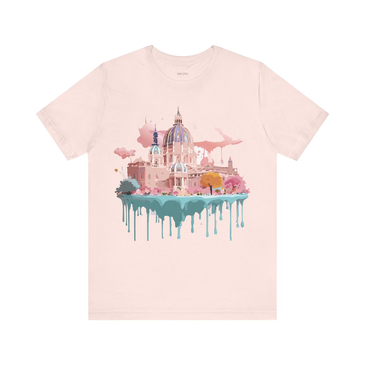 Adelpha Vienna Graphic Tee Unisex Short Sleeve Shirt Vintage Inspired Art Design