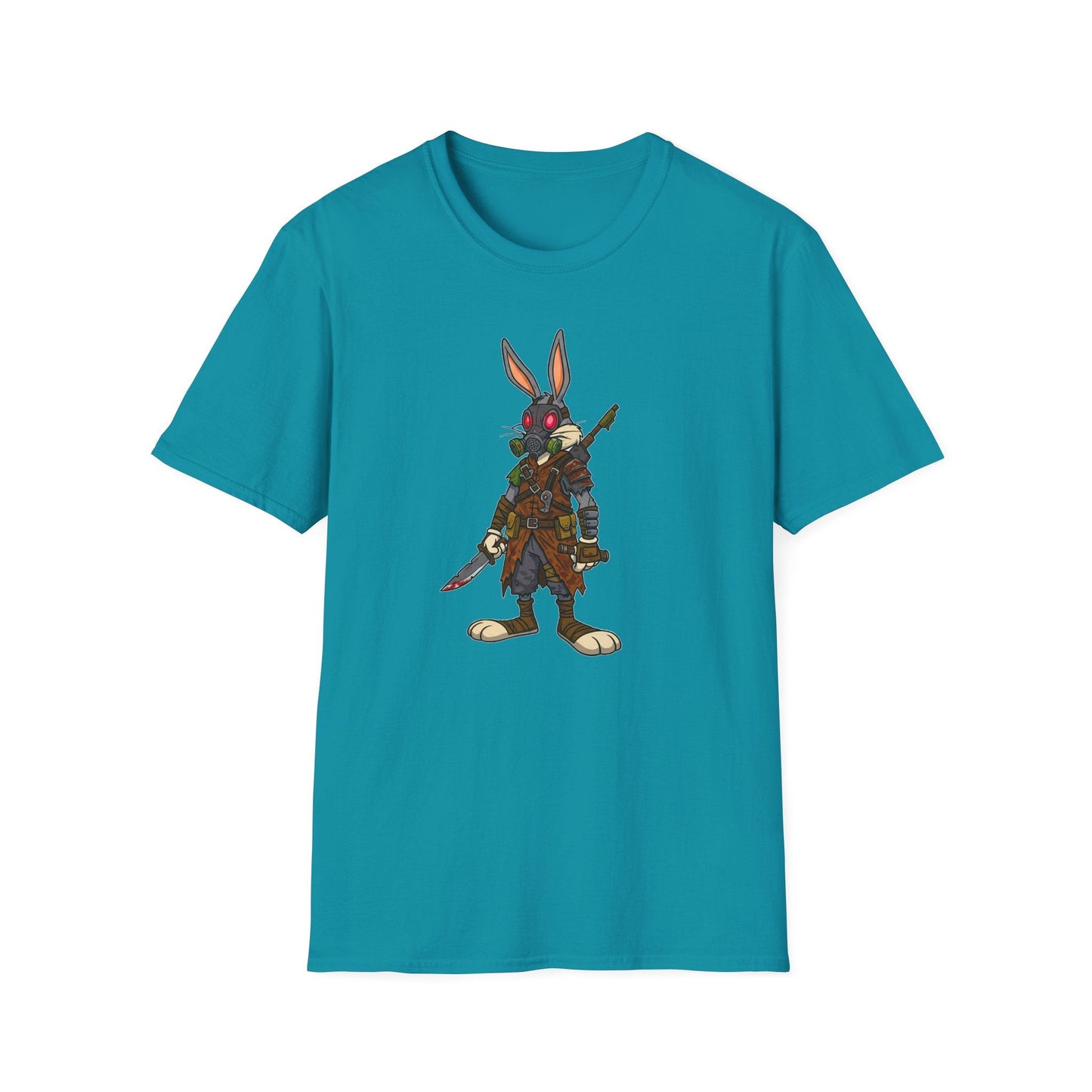 Bugs Bunny T Shirt Unisex Cartoon Tee 100 Percent Cotton Softstyle 64000 With Classic Animation Art