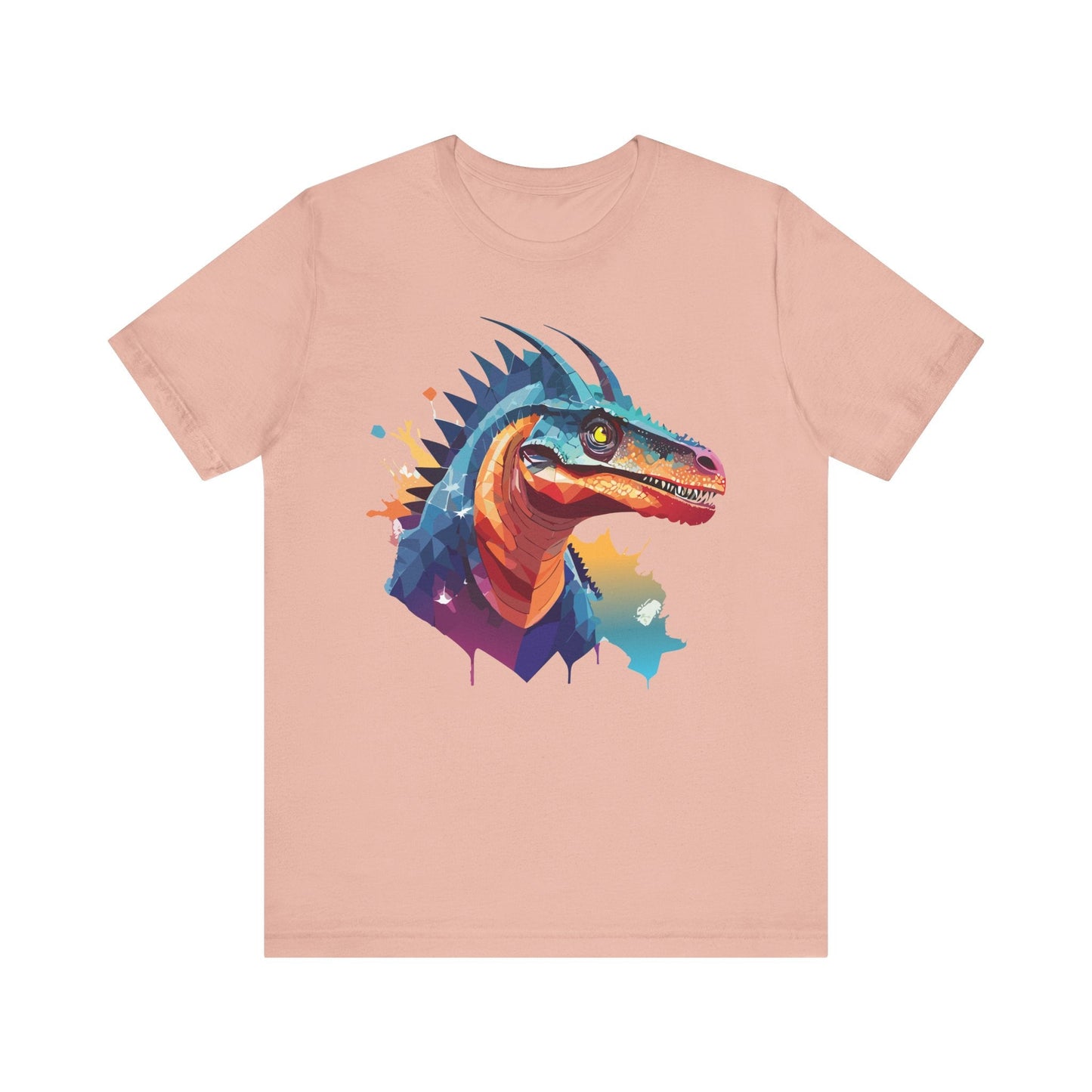 Unisex Animal Tee Shirt With Animals Art Design Wild Animals Shirt For Everyday Wear