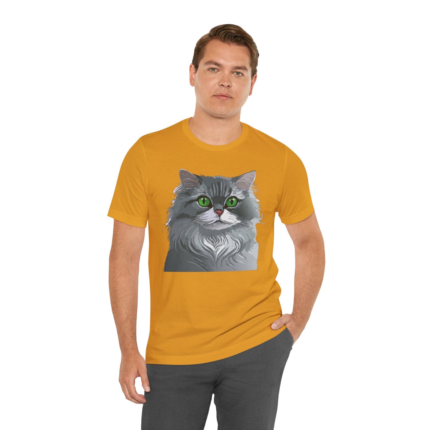 Unisex Animal Shirt With Art Design Animals Tee Short Sleeve Jersey Style Wild Animals Shirt