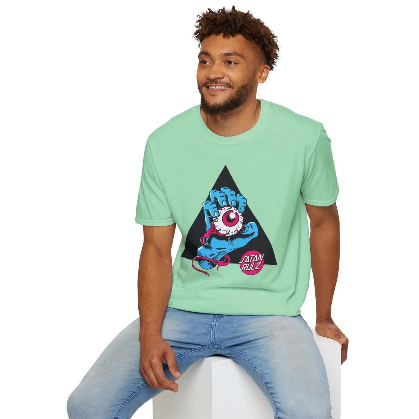 Cartoon T Shirt Unisex Animation Tee Funny Tee Gildan Softstyle 64000 100 Percent Ring Spun Cotton