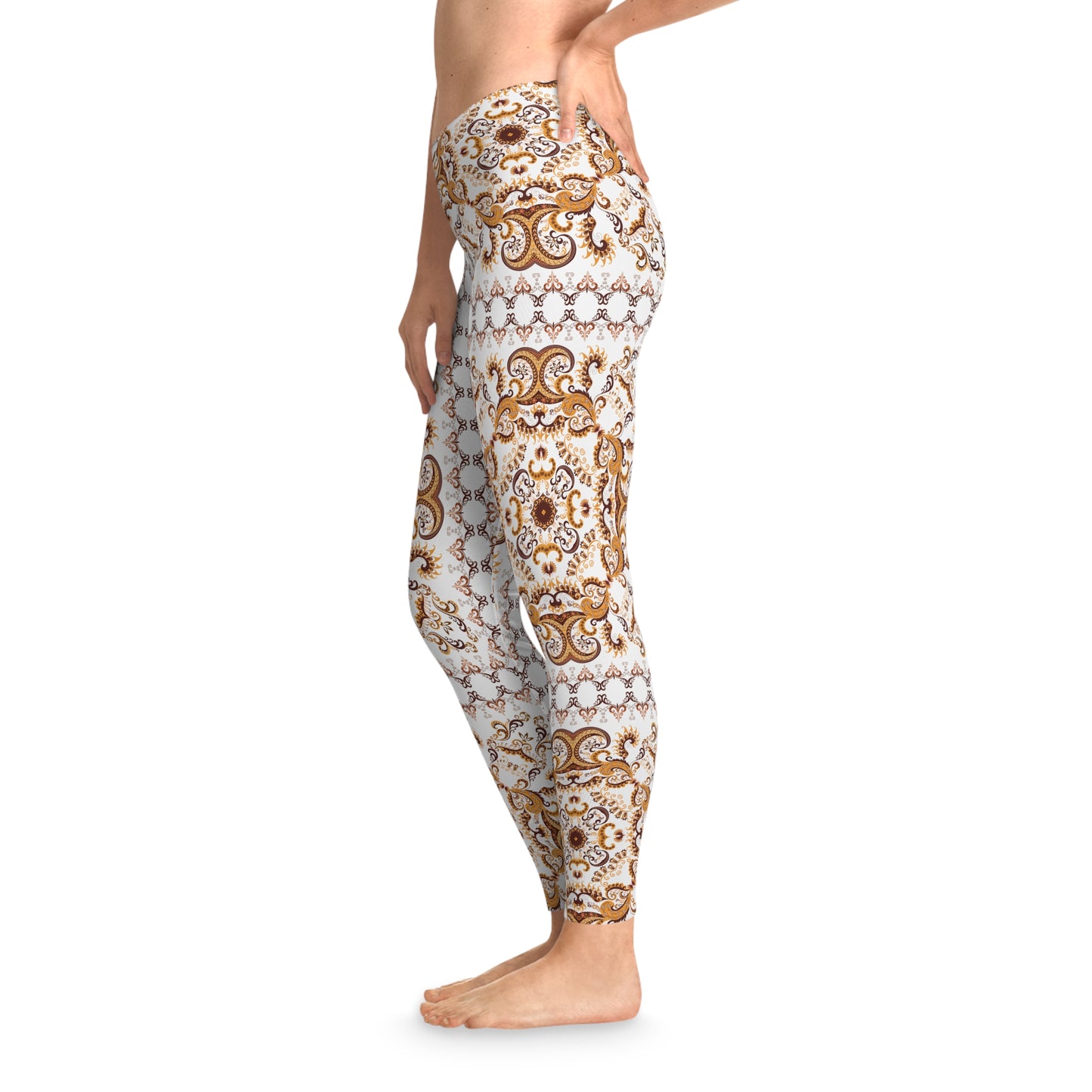 Leggings con estampado tradicional