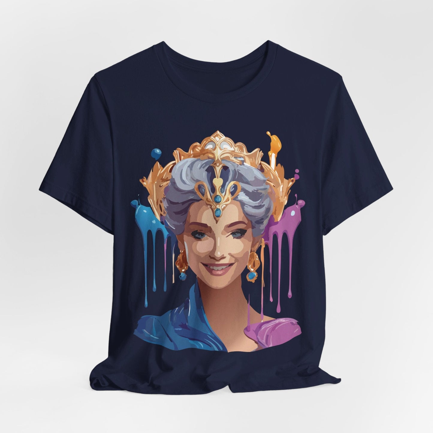 Queen Woman Portrait Graphic Unisex 100 Cotton Vintage Artwork Tee 18
