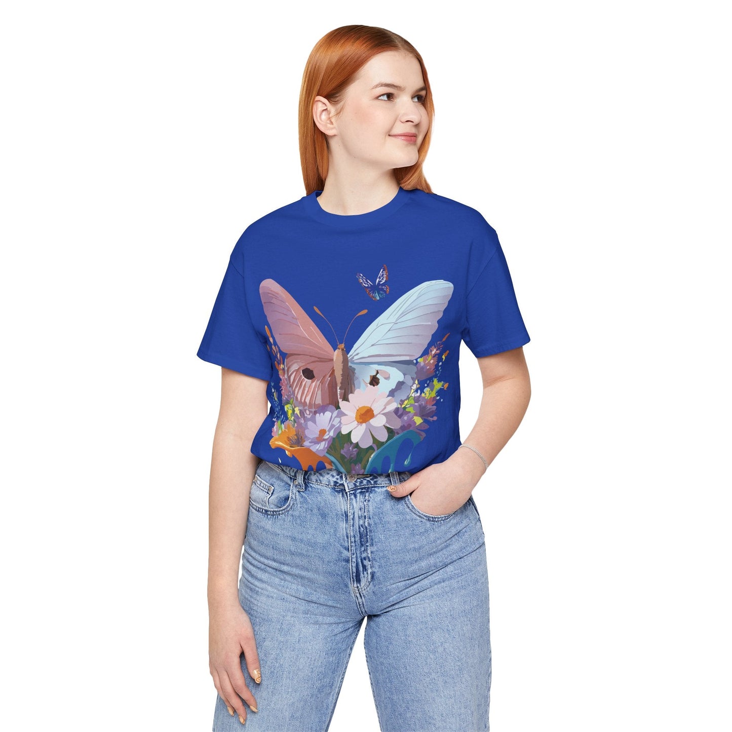 Butterfly Graphic Tee Unisex Jersey Short Sleeve Artwork By Adelpha