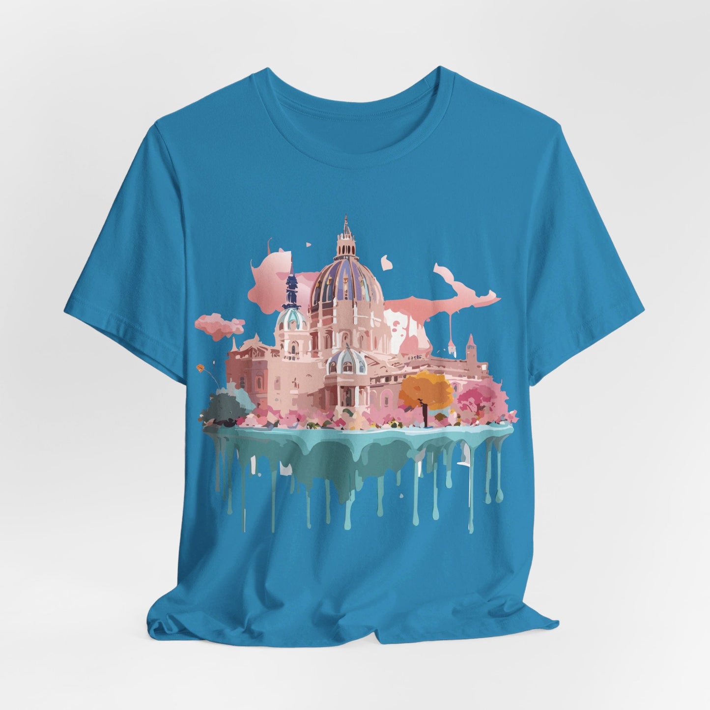 Vienna Tourist Graphic Tee Unisex Jersey Short Sleeve Vintage Inspired Artwork by Adelpha