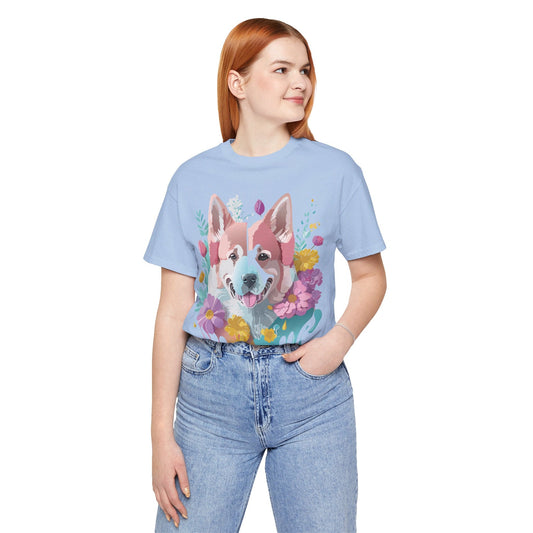 Dog Graphic Unisex 100 Cotton T-Shirt 8