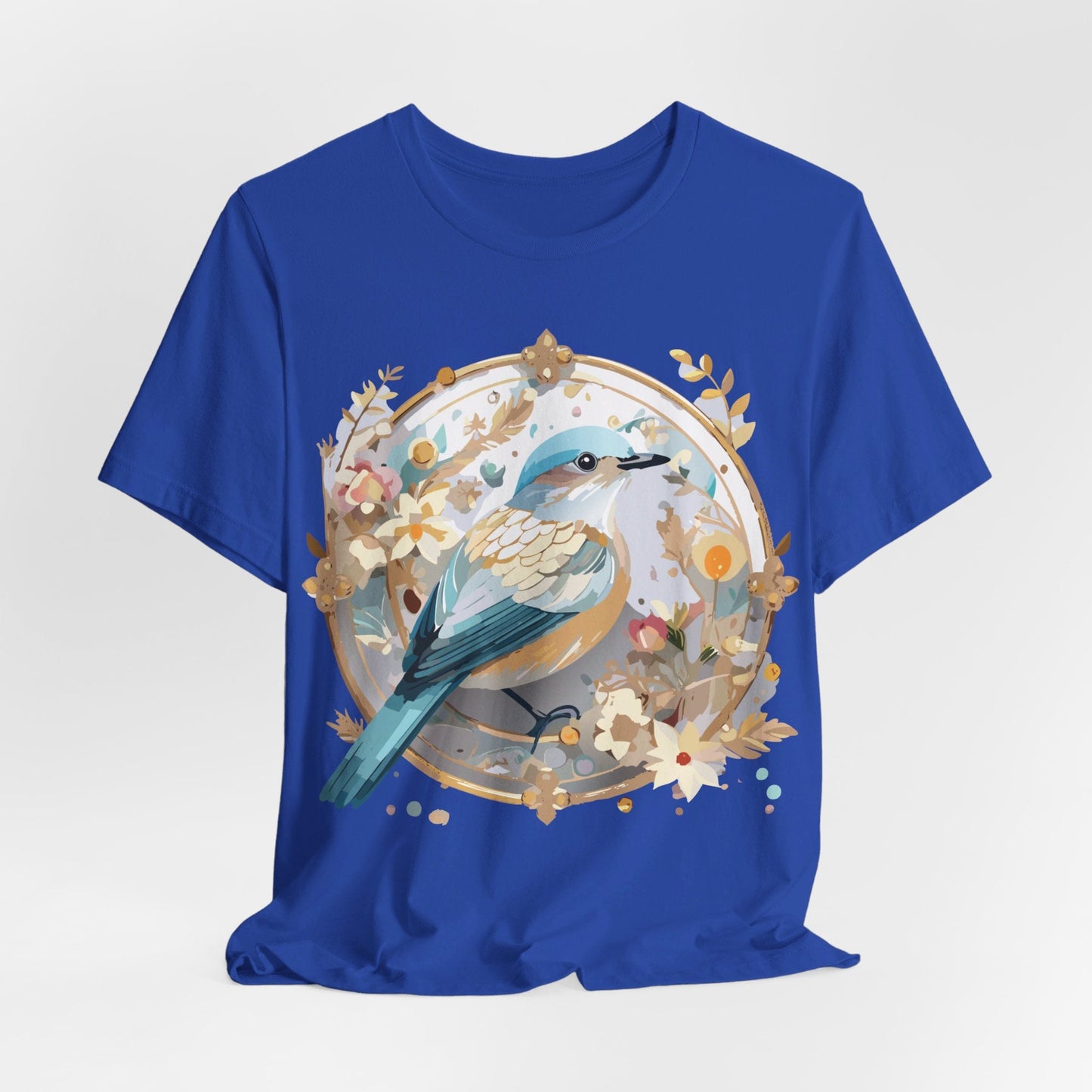 Adelpha Medallion Graphic Tee Unisex Jersey Short Sleeve Vintage Art Design Shirt