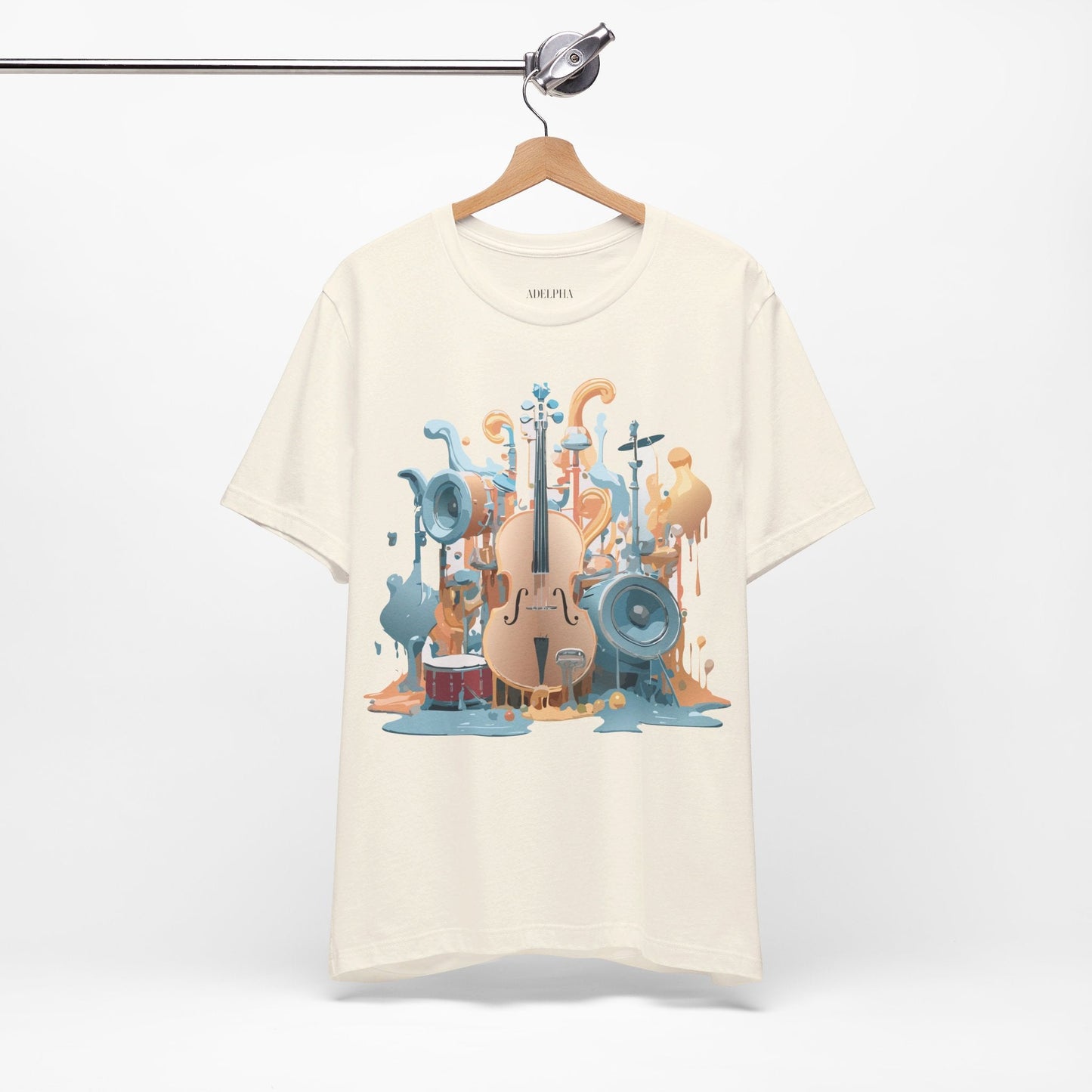 Adelpha Graphic Unisex Art Design Tee Vintage Inspired Short Sleeve T Shirt Premium Comfort