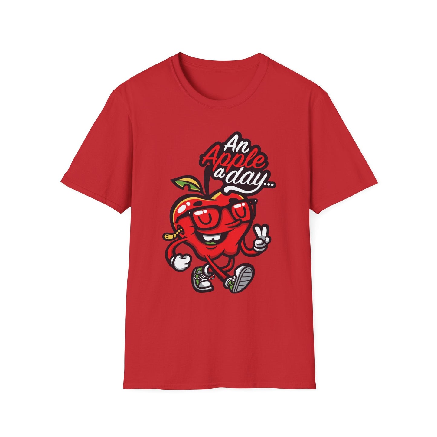 Cartoon T Shirt Animation Tee Funny Tee Unisex Softstyle Cotton Shirt Gildan Softstyle 64000
