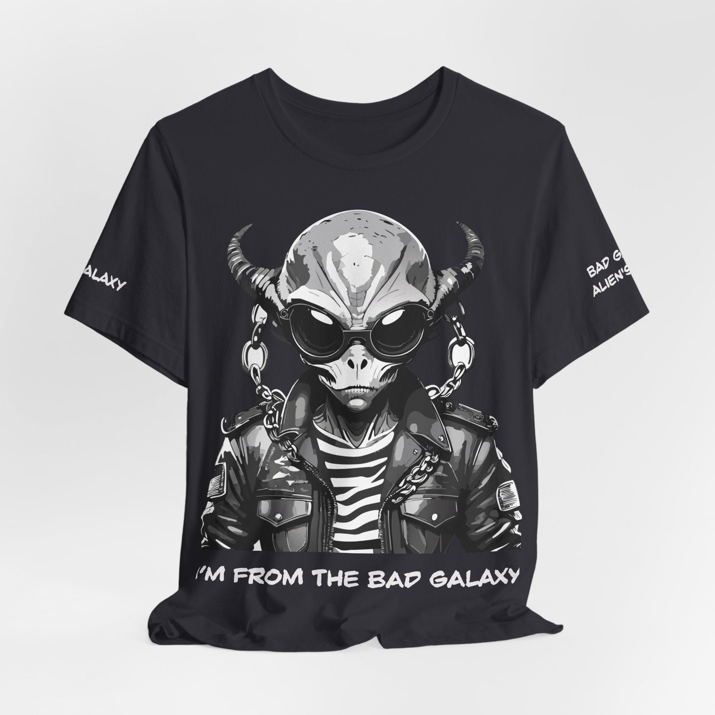 Alien T Shirt From Bad Galaxy Graphic Tee With Free Shipping Lightweight 100 Cotton USA Made