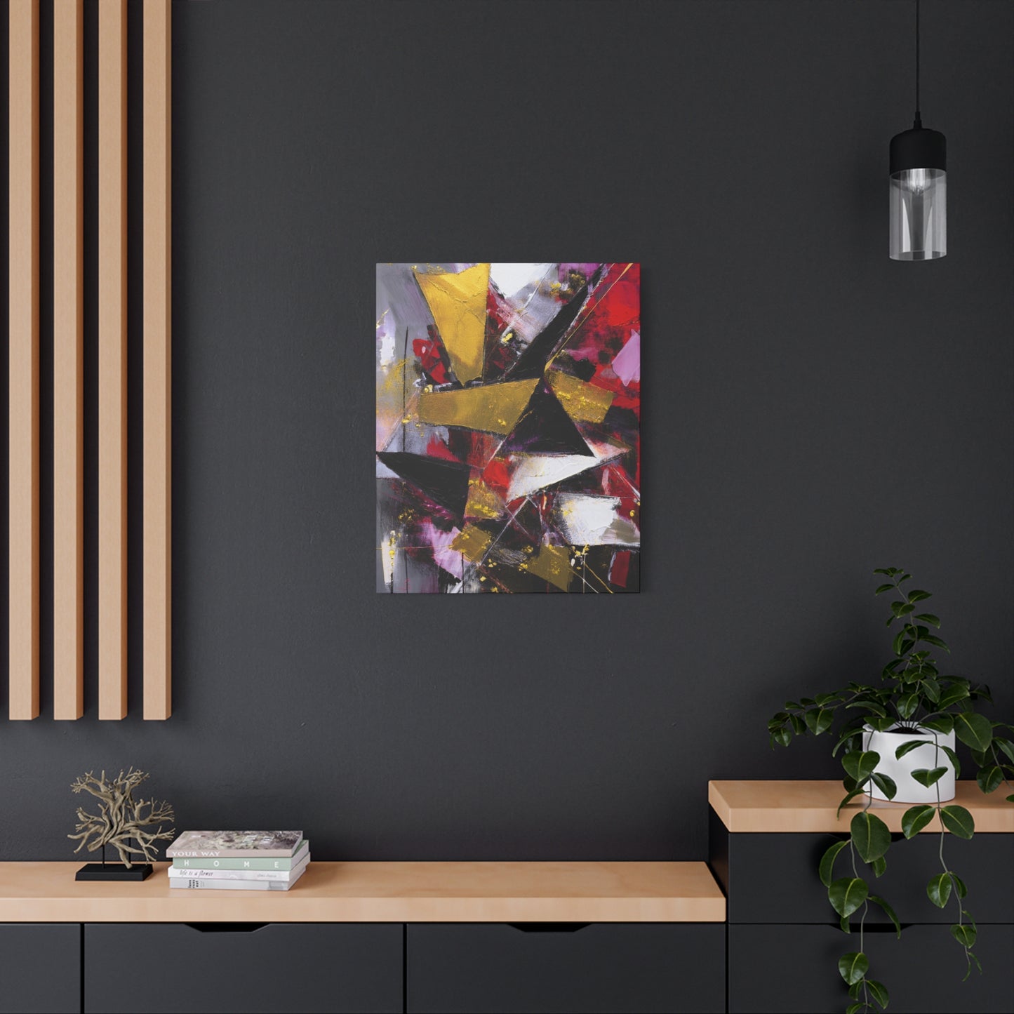 Abstract Oil Painting Print Canvas 20x24,20x30,24x30 24x32,24x36,30x40 32x48,36x48,40x60 Pine-Wood Inner Frame ABS-192