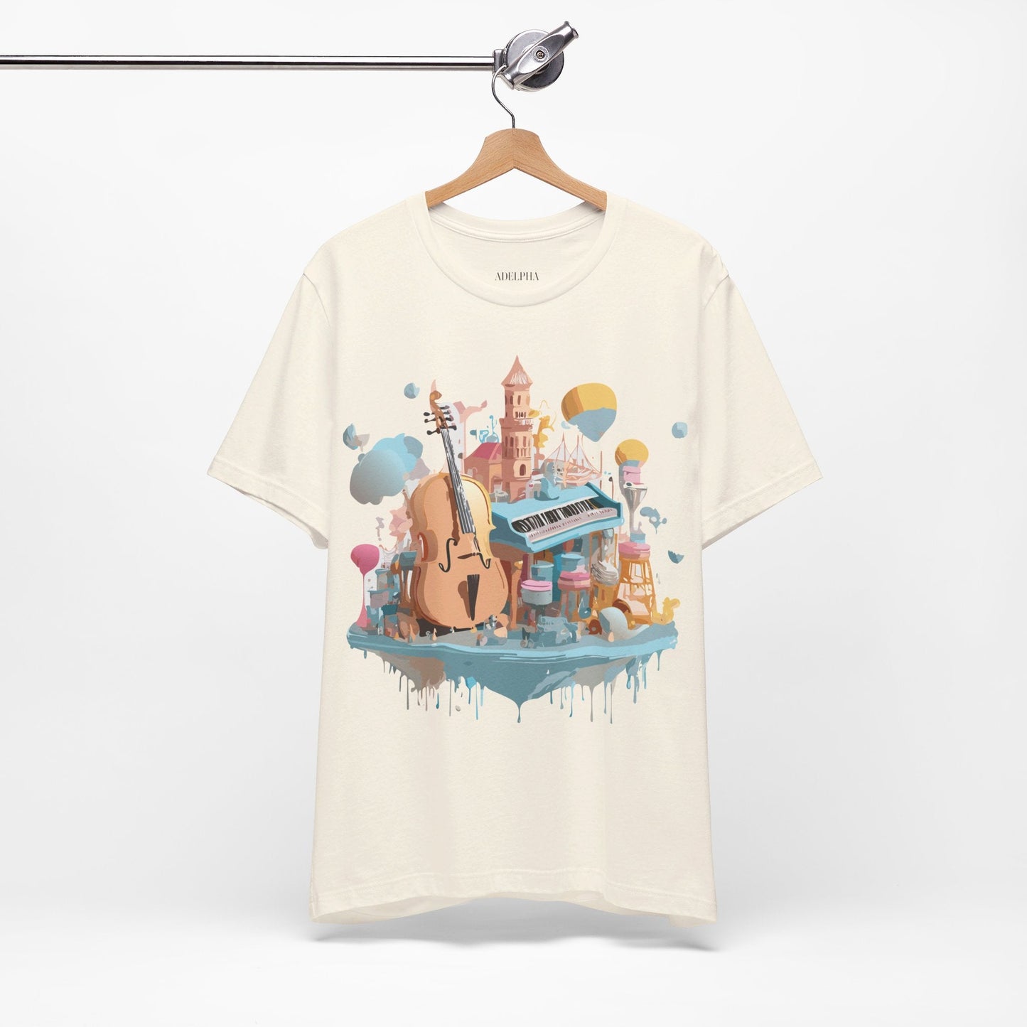 Adelpha Graphic Tee Unisex Short Sleeve Art Design Shirt Vintage Inspired Artwork Premium Quality