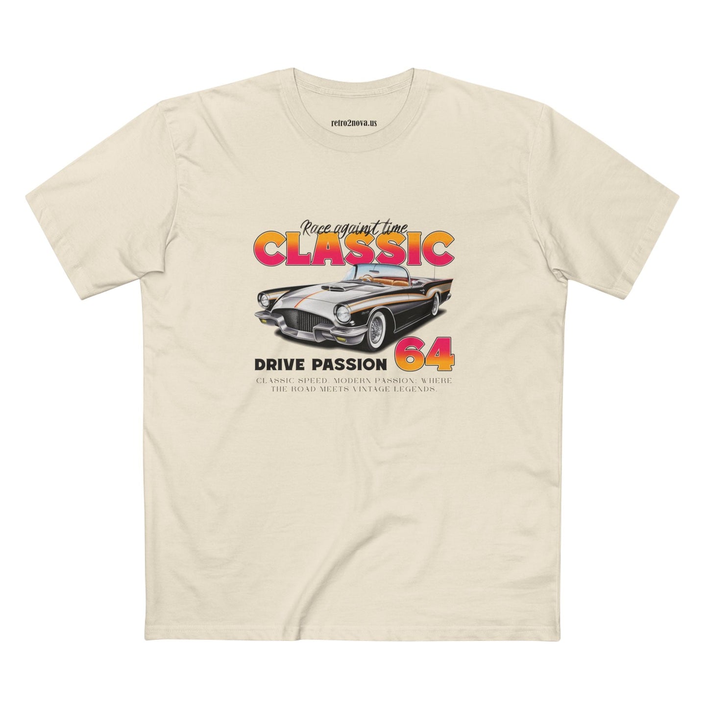Retro Car Shirts Vintage Car Shirts Unisex Premium Cotton Tee With Original Art Design RC 16