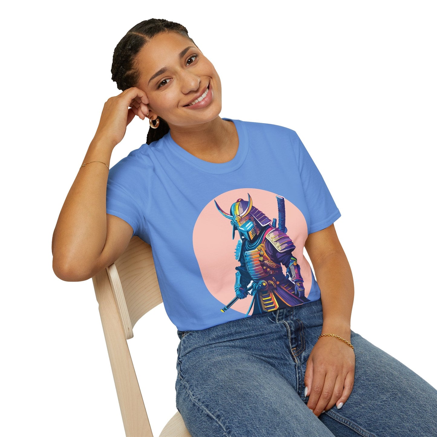 Samurai Shirt Unisex Gildan Softstyle Cotton Tee For Everyday Comfort And Style All Day