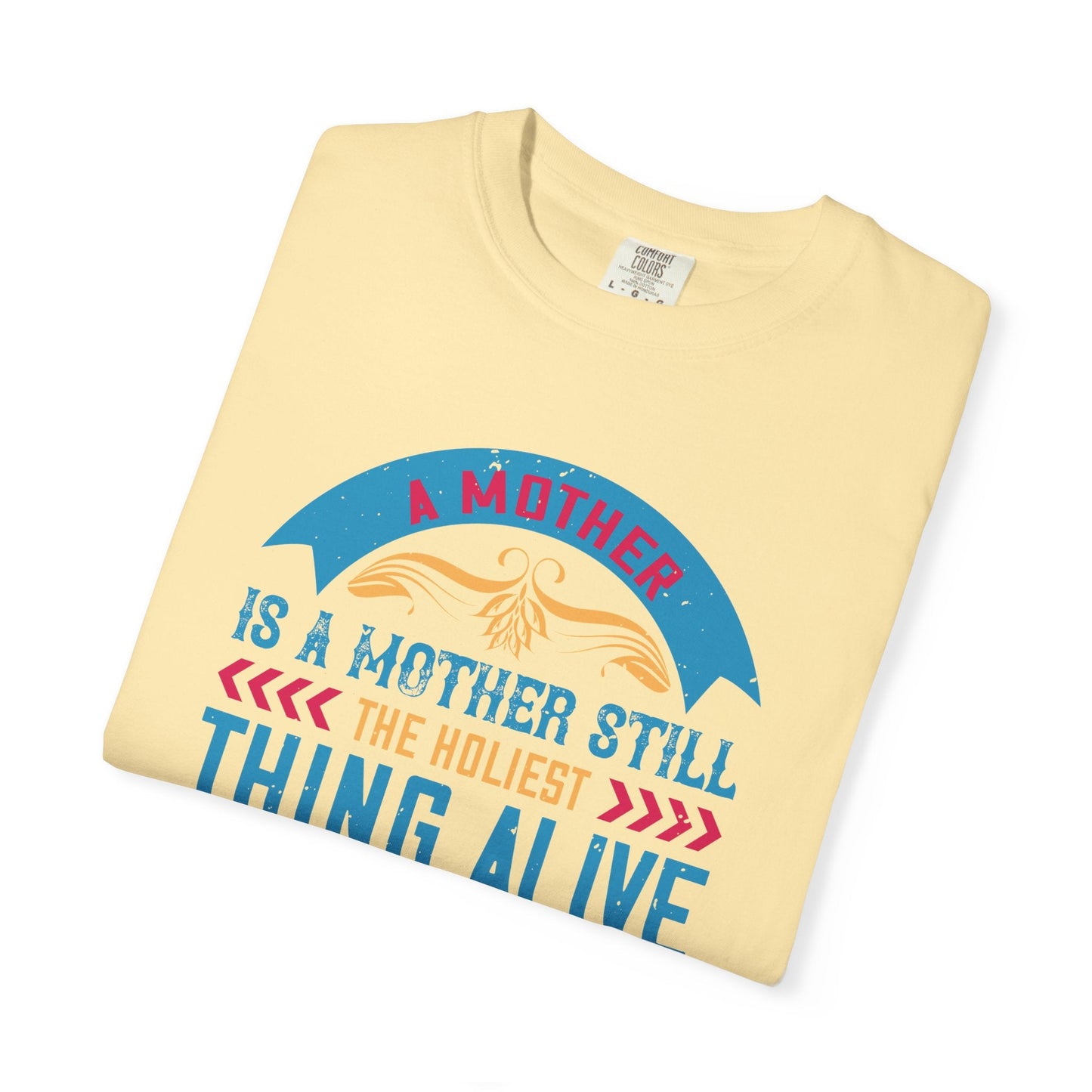 Mom T-shirt Mother Day Mama Tee Unisex Comfort Colors Garment-Dyed Cotton h52