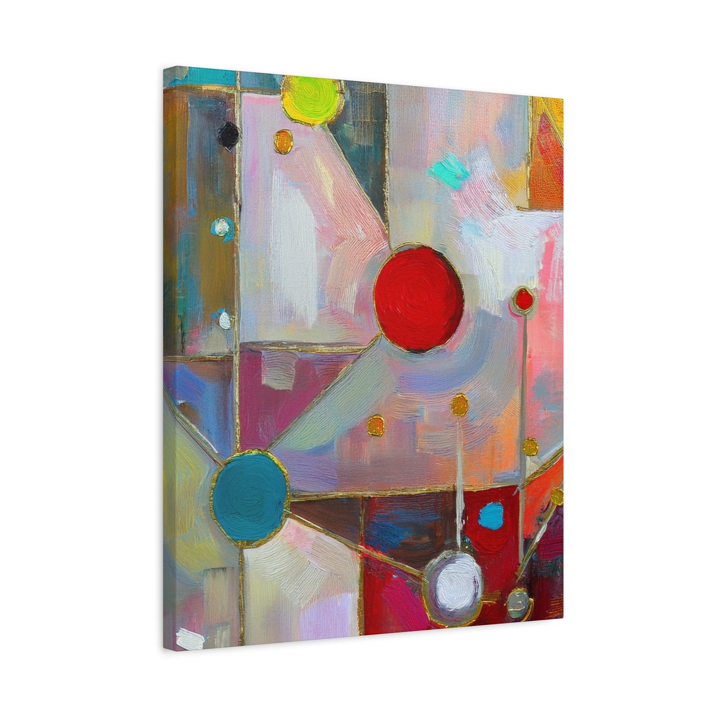 Abstract Oil Painting Print Canvas 20x24,20x30,24x30 24x32,24x36,30x40 32x48,36x48,40x60 Pine-Wood Inner Frame ABS-175