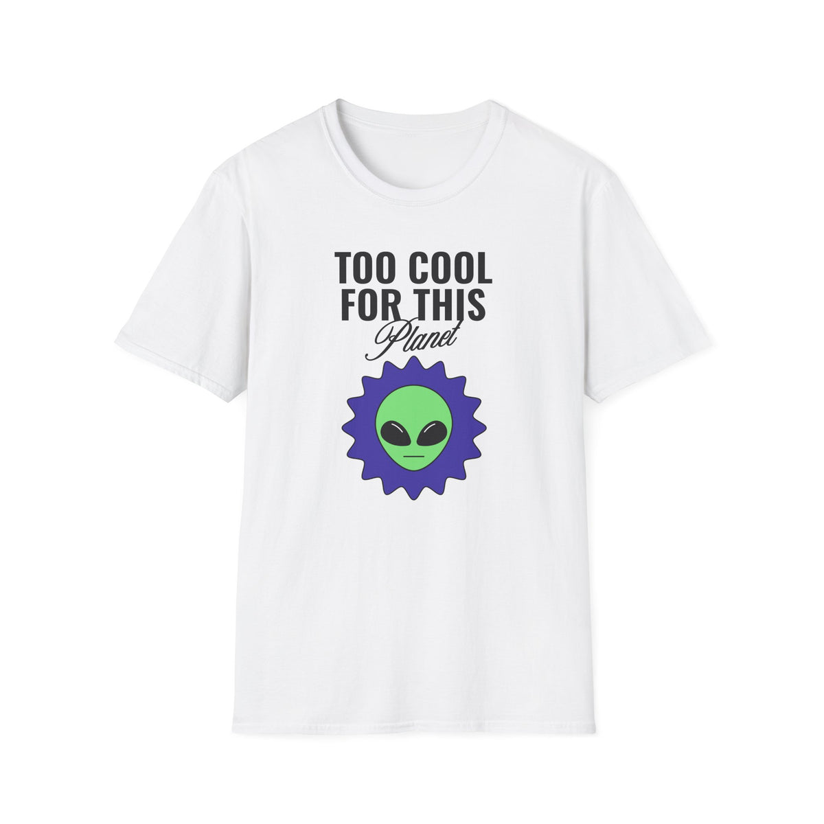 Alien Graphic Funny UFO Graphic Tee Gildan Unisex 100 Cotton Tee Shirt r110