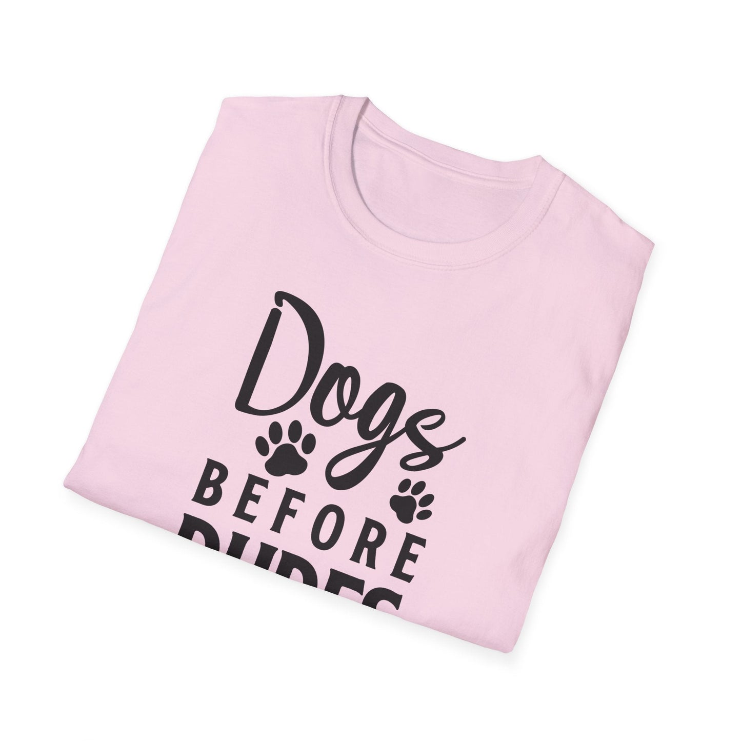 Dog Slogan T Shirts Funny Quotes Tee Unisex Softstyle Cotton Tee 100 Percent Ring Spun
