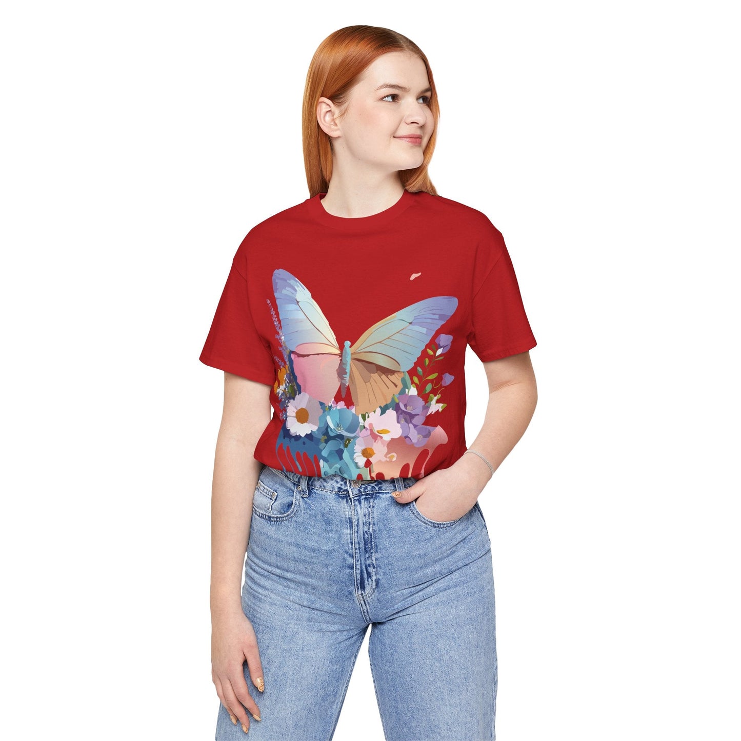 Butterfly Graphic Tee Unisex Adelpha Art Design Vintage Inspired Shirt