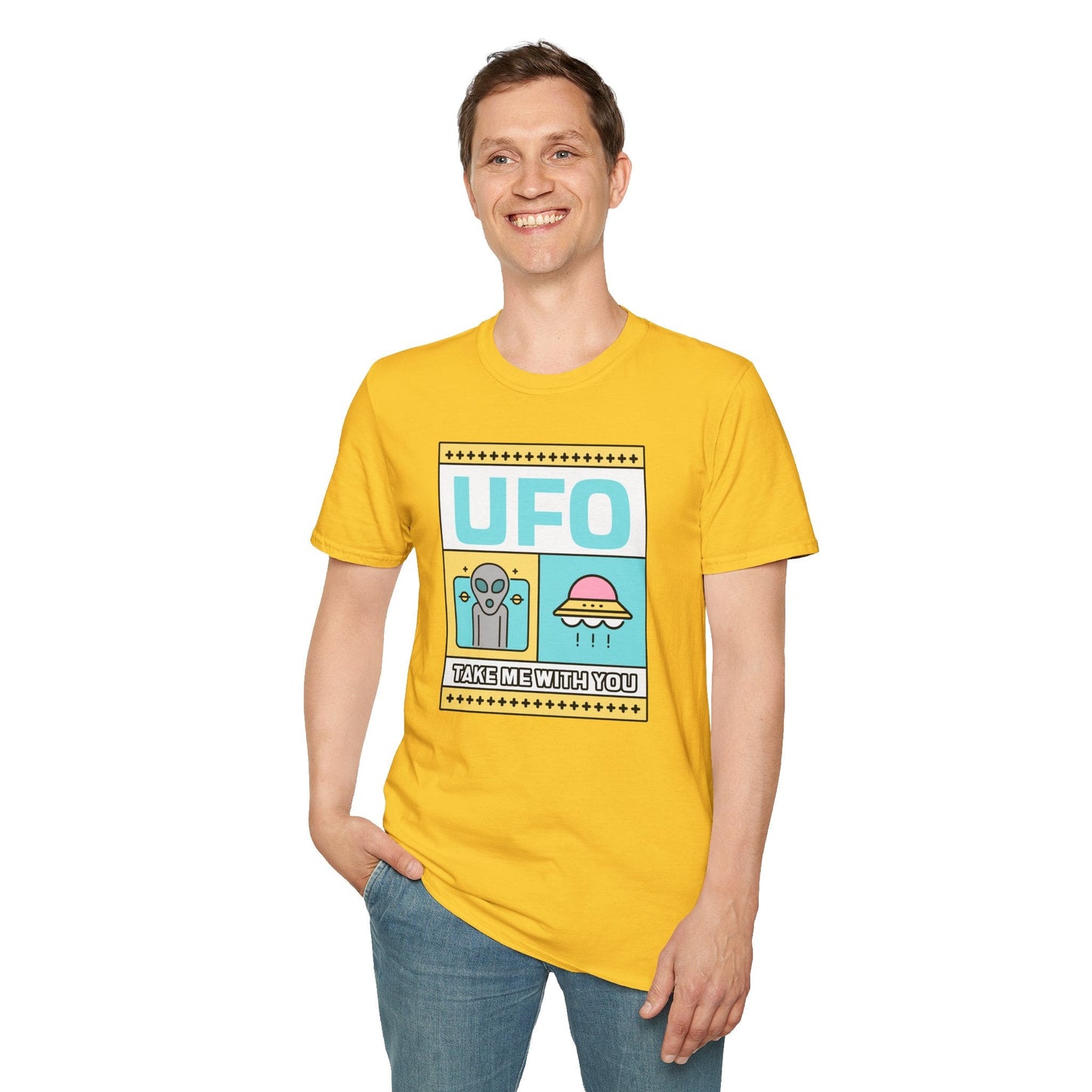 UFO Take Me With You Graphic TShirt