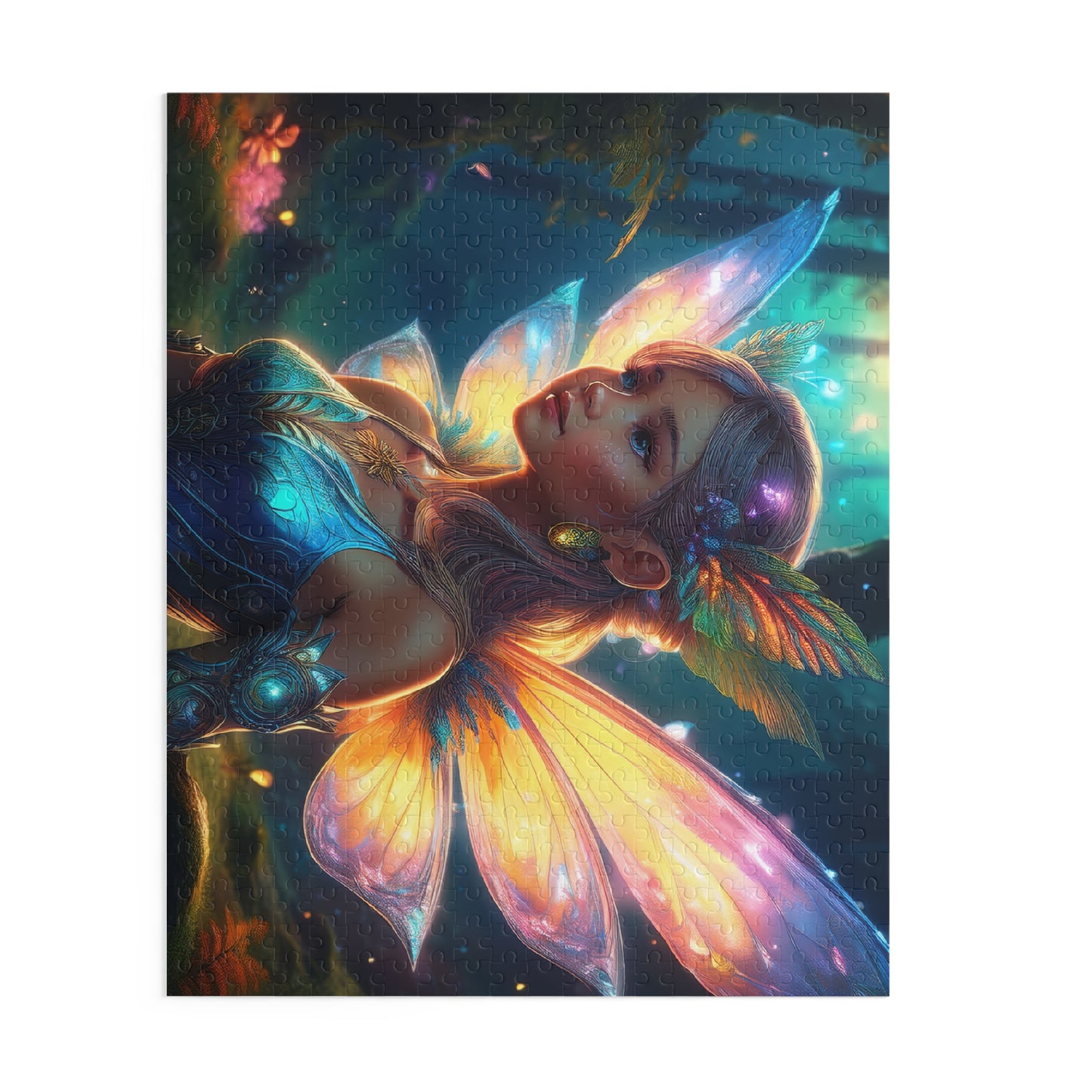 Fairy Puzzle 500-Chipboard Pieces in Box | Kids Puzzles Size: 16" x 20",  Ages 9+ and Family pn5