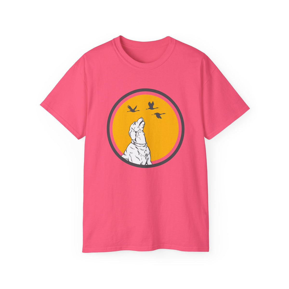 Howling Wolf Moon T-Shirt | Crescent Moon Graphic Tee