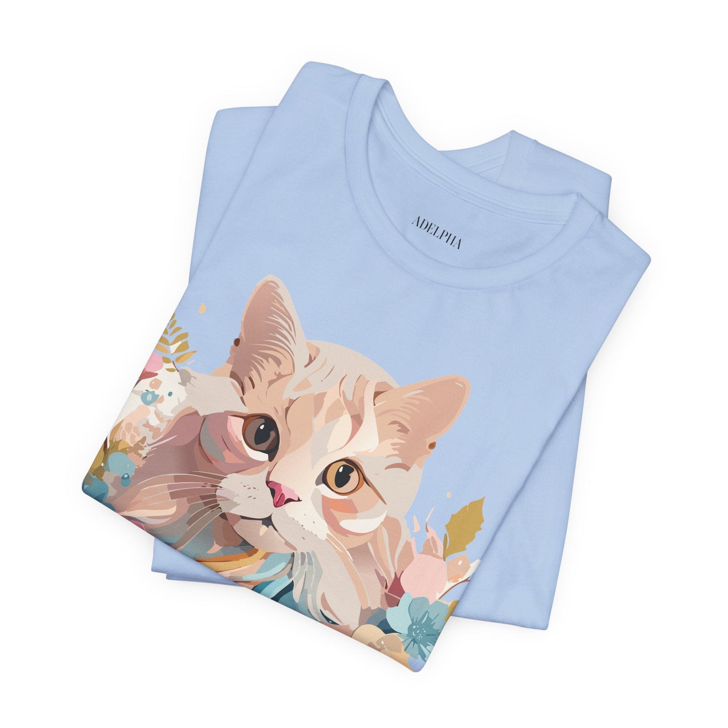 Cat Graphic Tee Unisex Shirt Adelpha Art Vintage Inspired Design