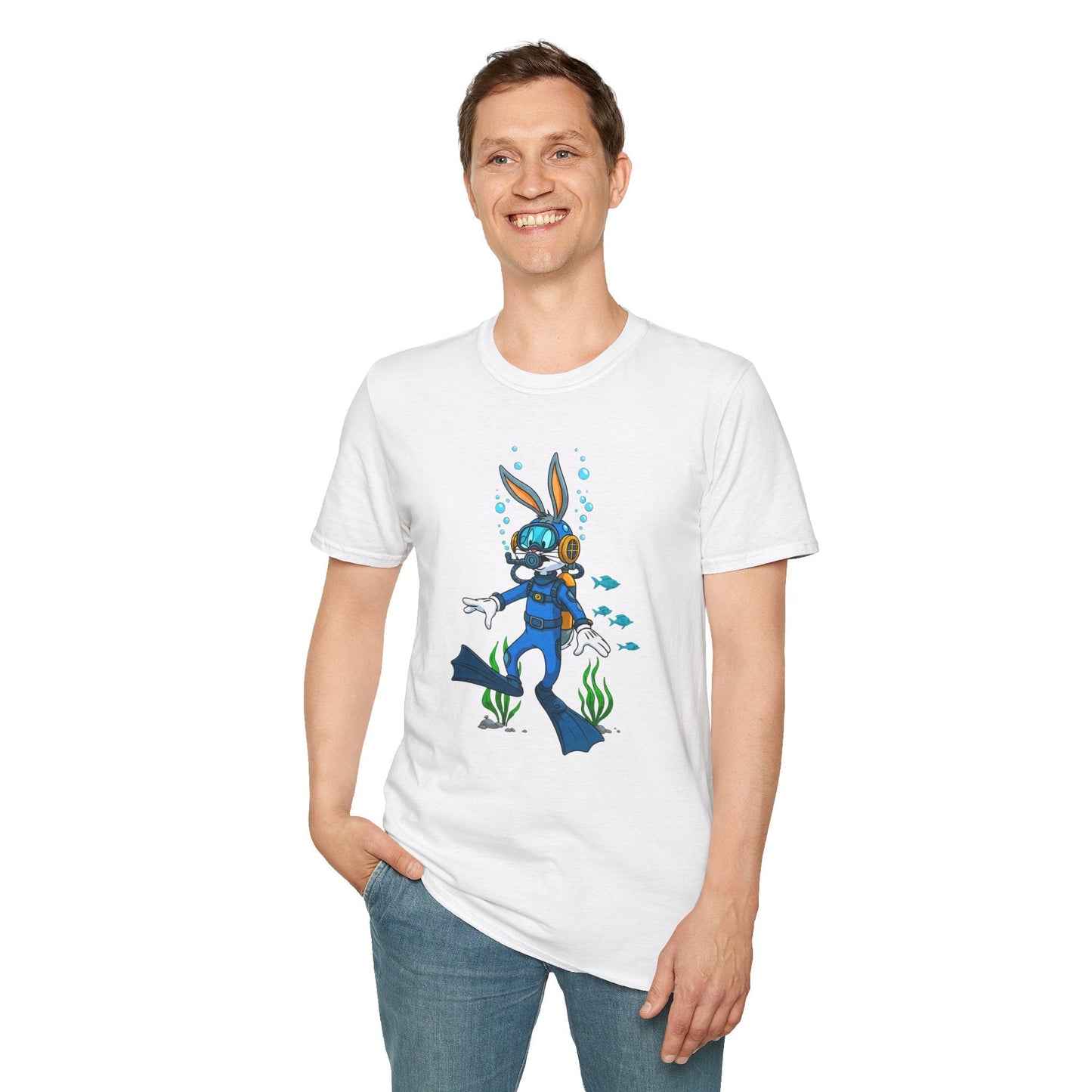 Bugs Bunny Shirt Unisex T Shirt Cartoon Tee Animation Design Softstyle Graphic Cotton