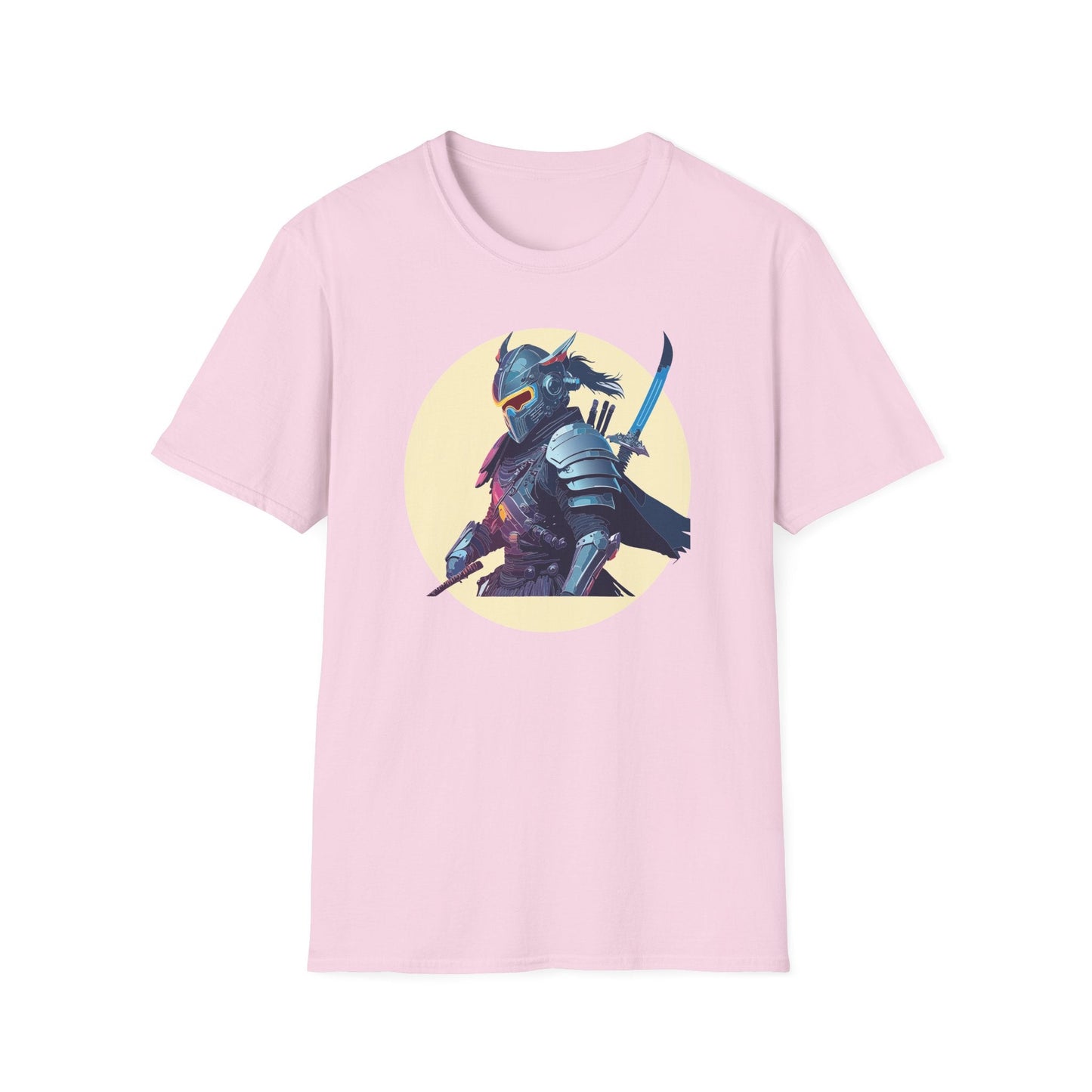 Samurai Shirt Unisex Softstyle Short Sleeve T Shirt Gildan 64000 Breathable Comfort Wear