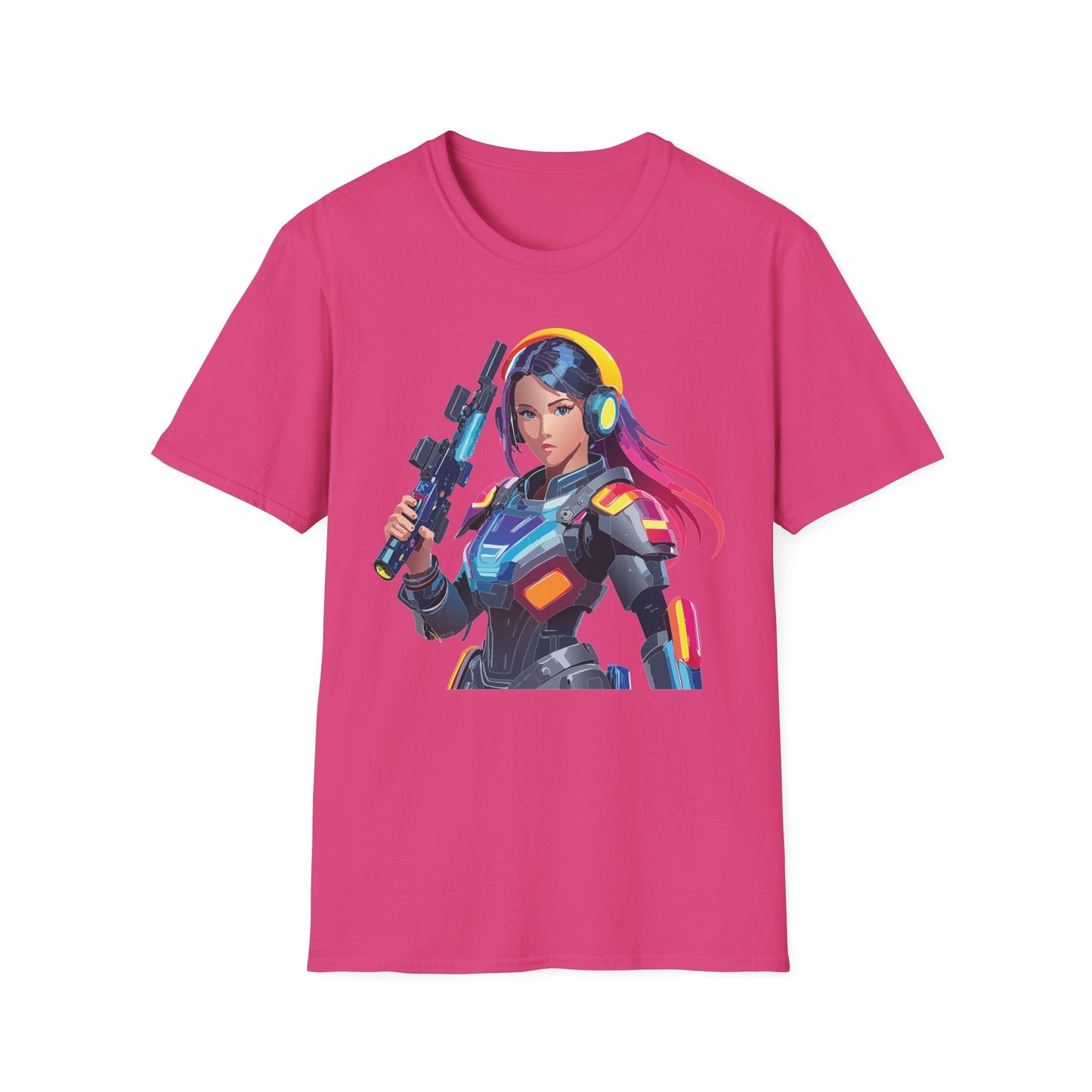 Robocop T Shirt Unisex Softstyle 64000 Graphic Tee With Robocop Art Design Premium