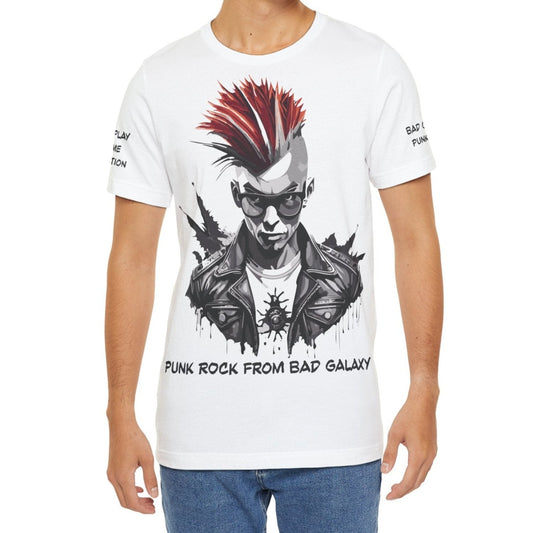 Punk Rock Tee Shirt Made In USA Free Shipping 100 Percent Cotton With Durable Stitching