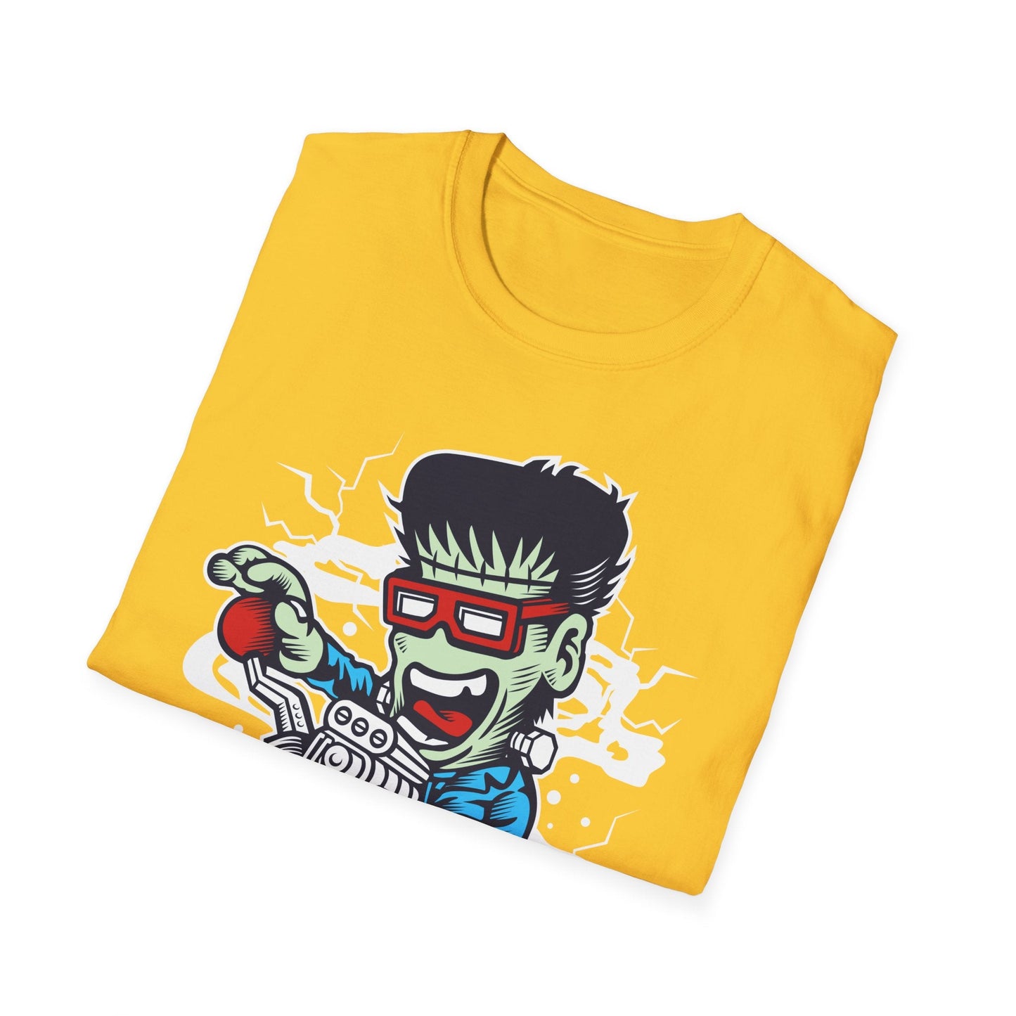 Cartoon T Shirt Animation Tee Funny Unisex Softstyle Gildan 64000 100 Percent Cotton