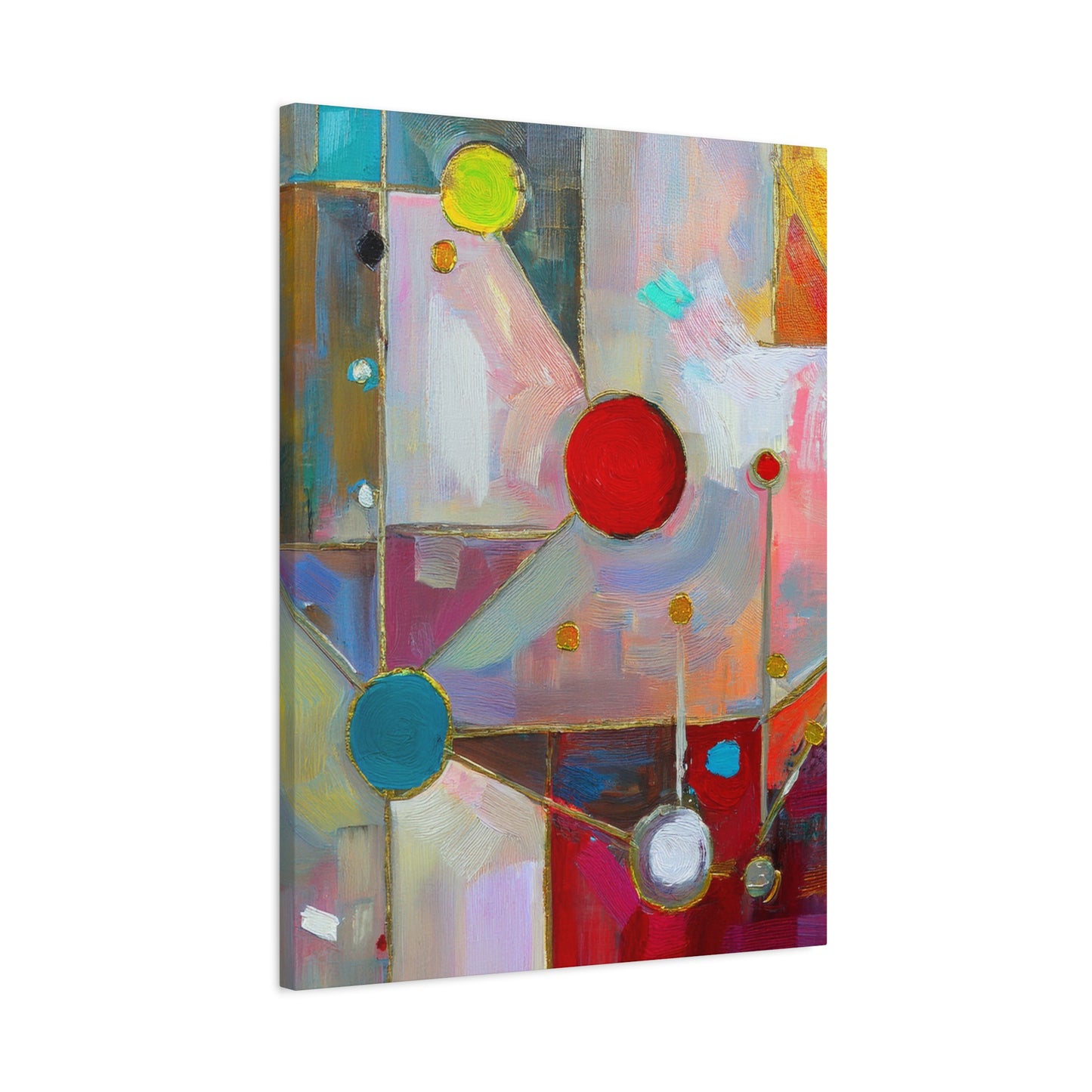 Abstract Oil Painting Print Canvas 20x24,20x30,24x30 24x32,24x36,30x40 32x48,36x48,40x60 Pine-Wood Inner Frame ABS-175